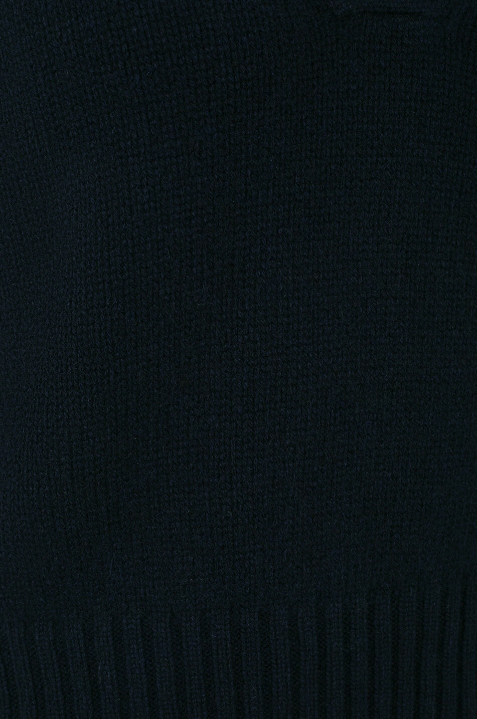 ALLUDE Pull boxy à col V sans manches en cachemire Femme BLEU FONCE 3