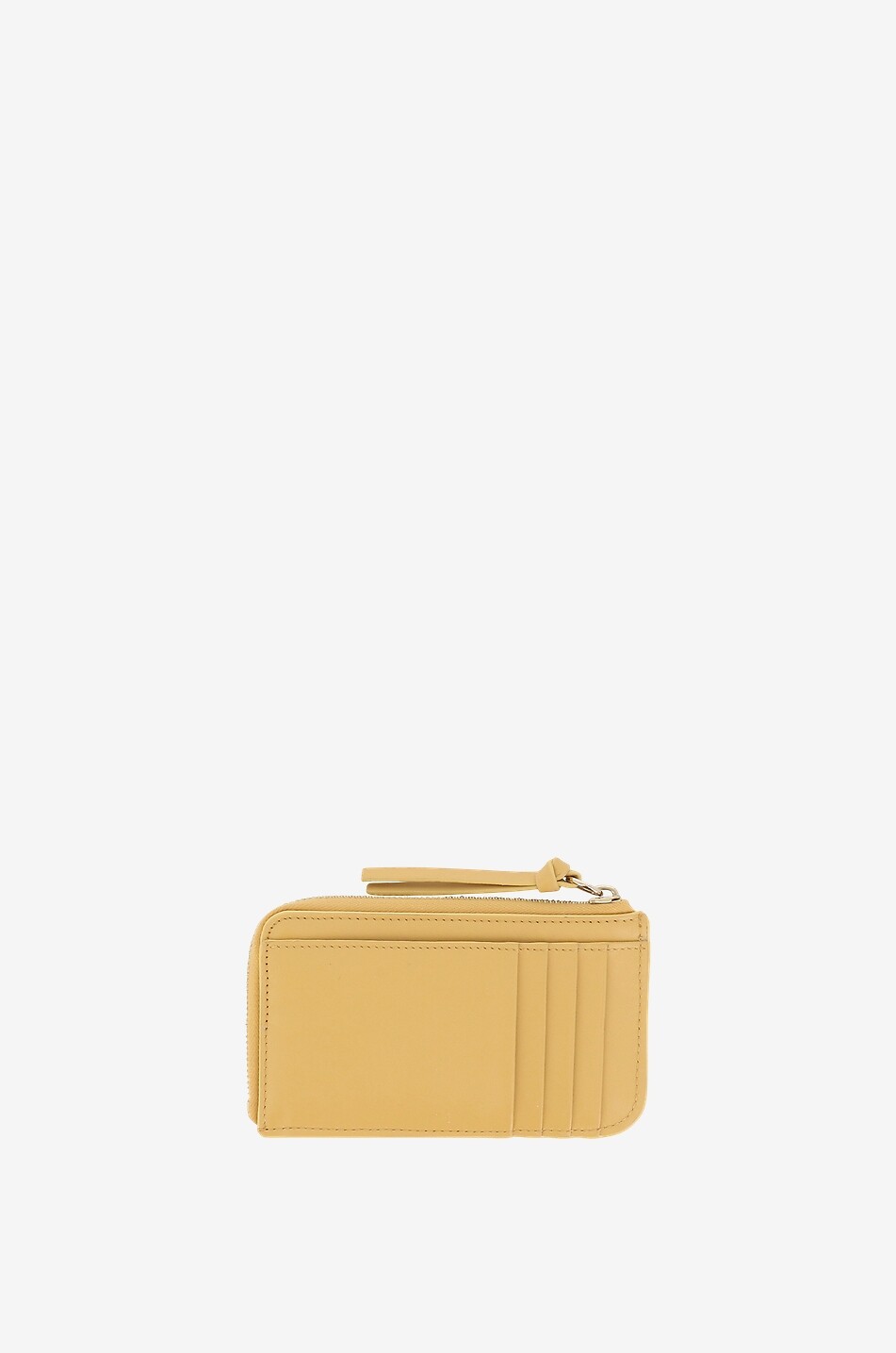 CHLOE Chloé Sense zipped calfskin card case Women DARK YELLOW 2