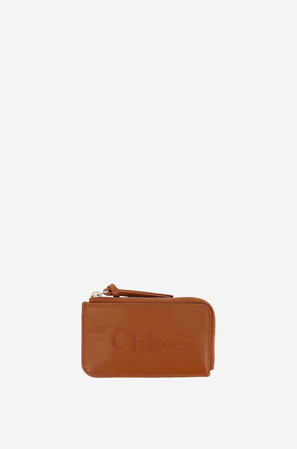 Chloé Sense zipped calfskin card case