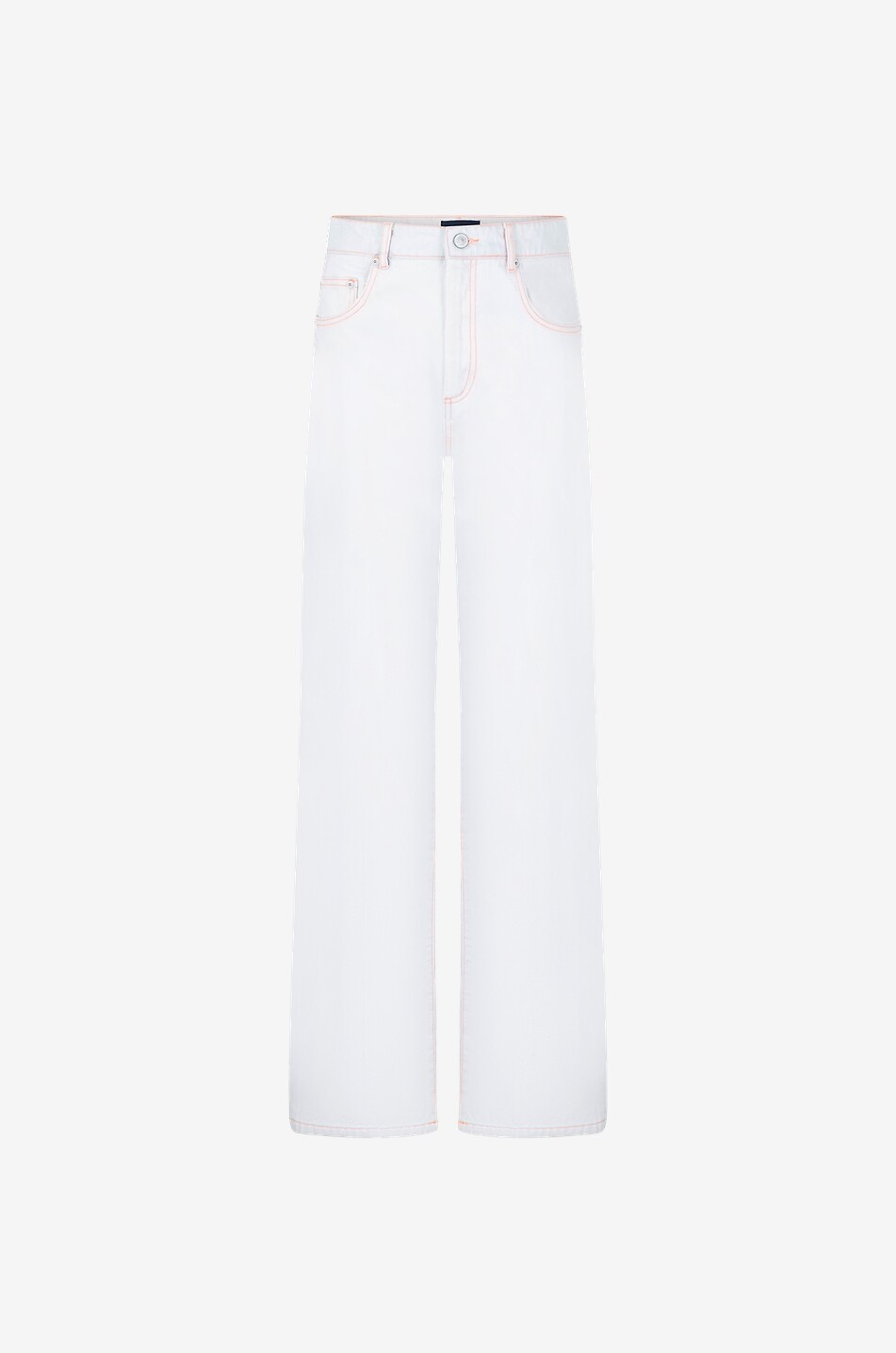 Jeans mit hoher Taille und weitem Bein Pinco