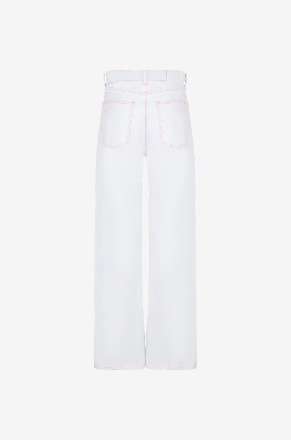 Jeans mit hoher Taille und weitem Bein Pinco