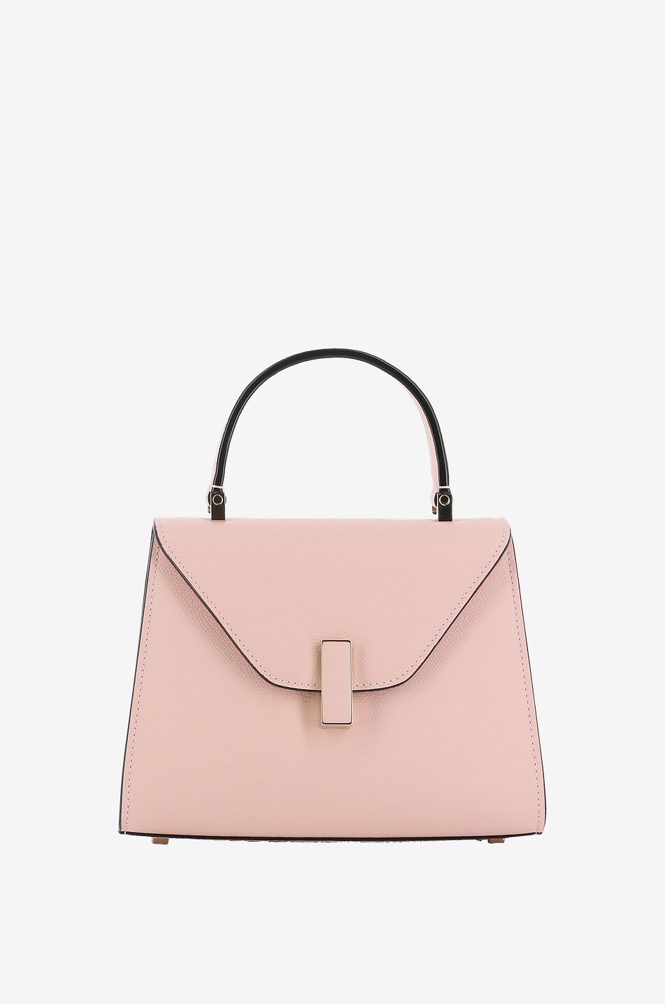 VALEXTRA Sac à main grainé Iside Mini Femme ROSE 1