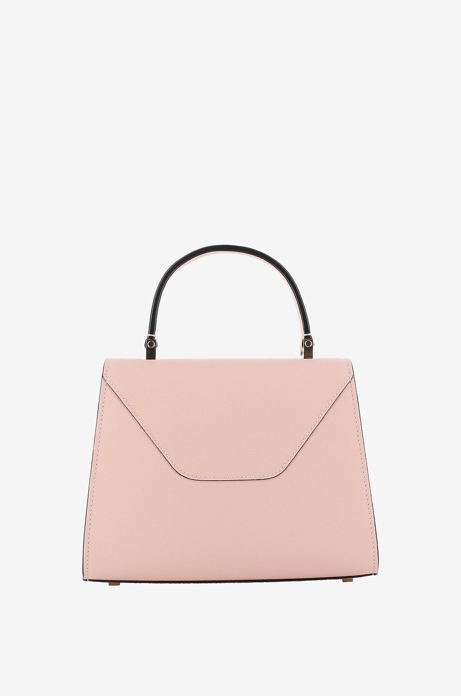 VALEXTRA Sac à main grainé Iside Mini Femme ROSE 3
