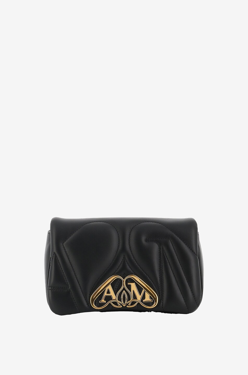 Schultertasche aus gestepptem Leder The Seal Mini