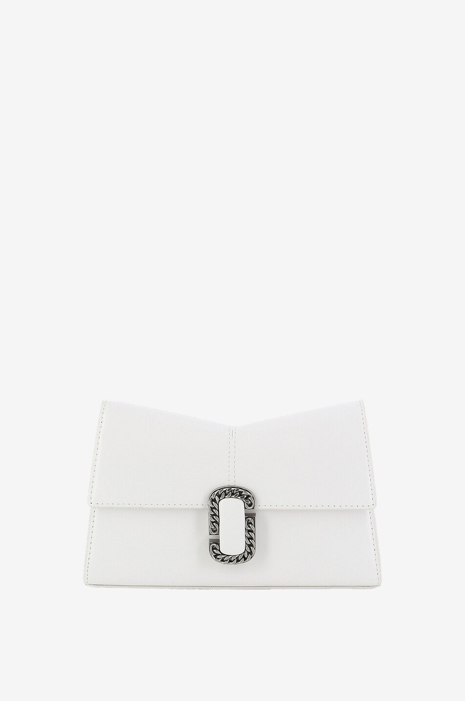 MARC JACOBS The St Marc Chain Wallet leather shoulder bag Women WHITE 1