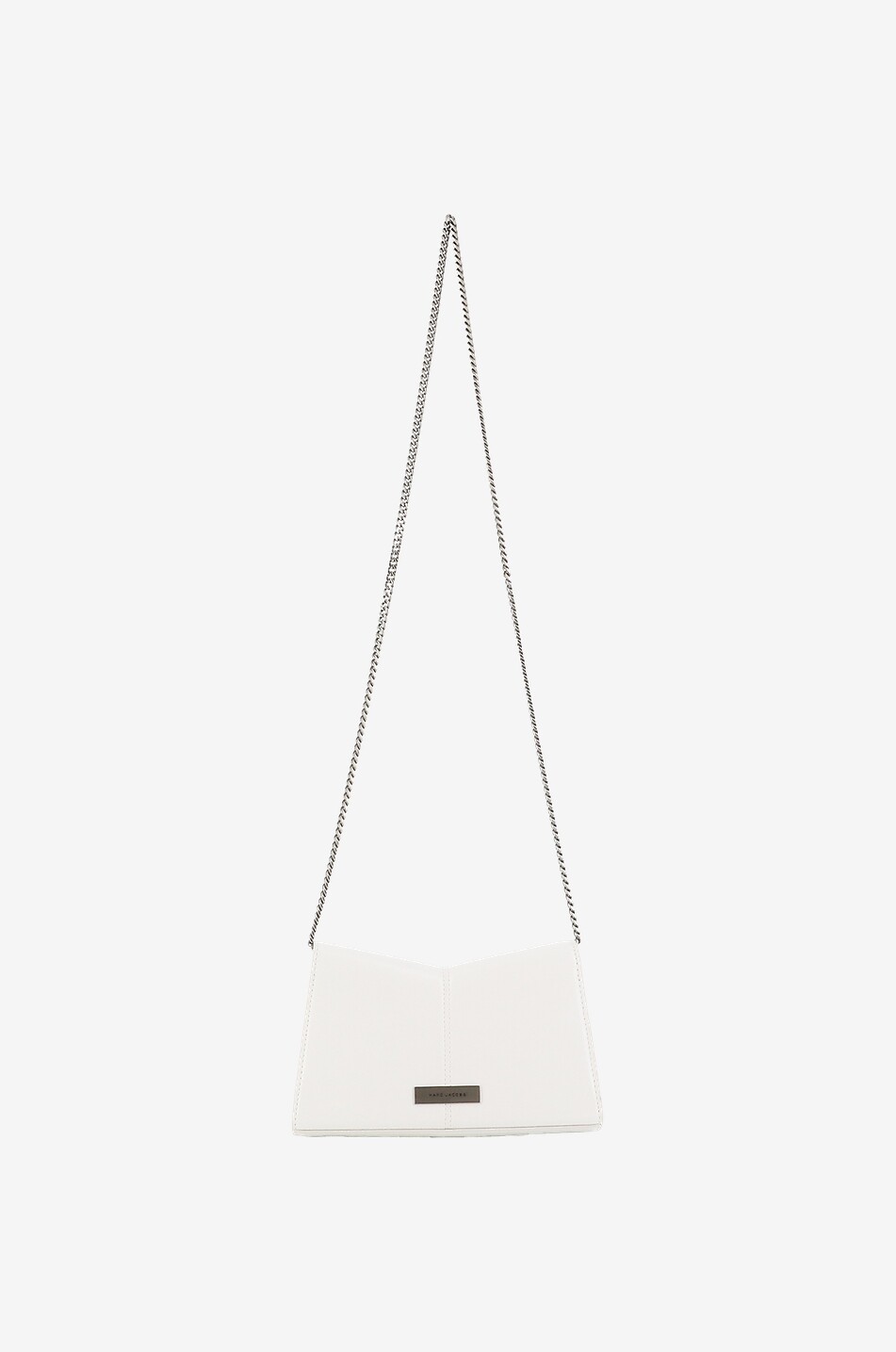 MARC JACOBS The St Marc Chain Wallet leather shoulder bag Women WHITE 3