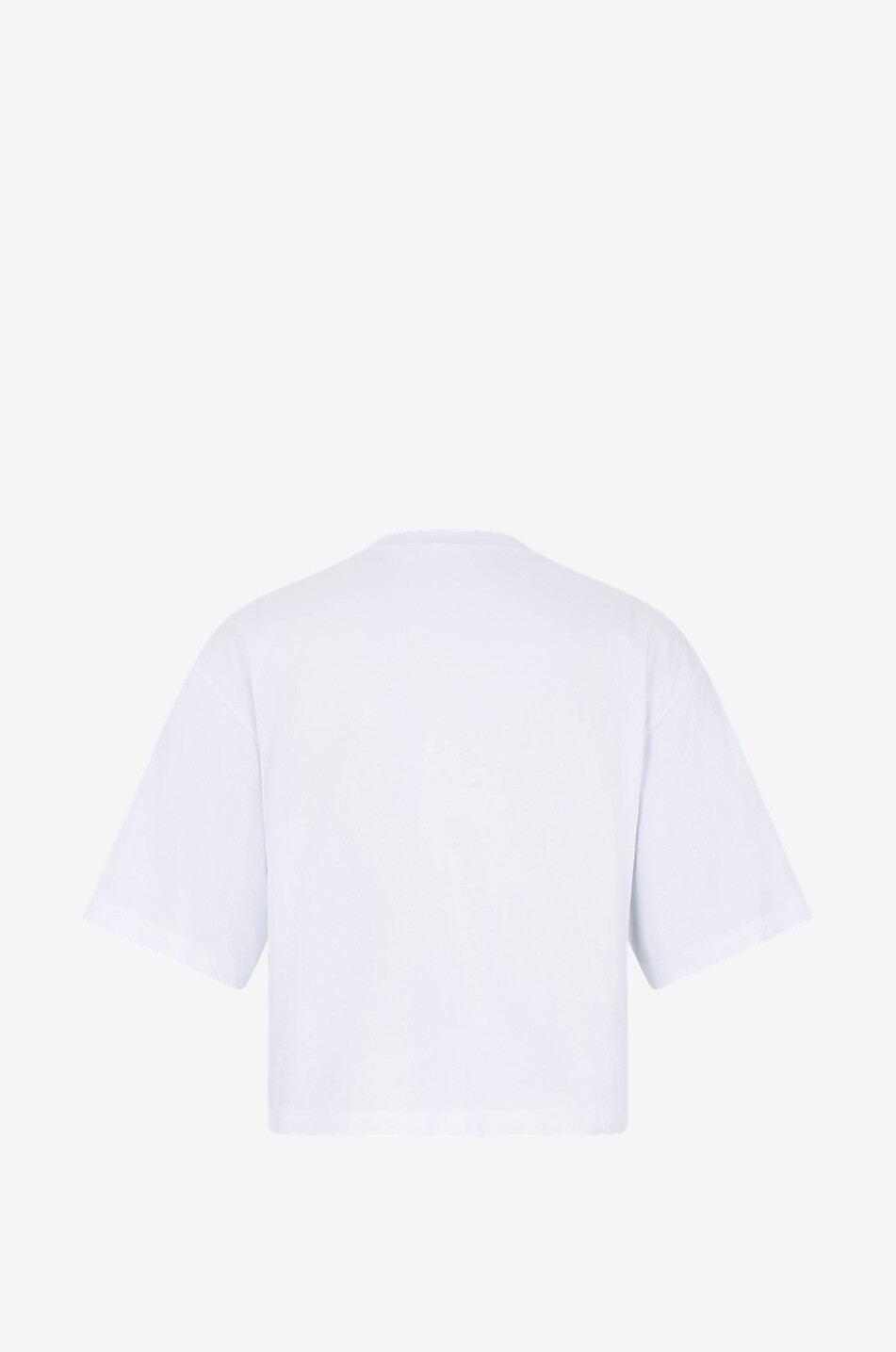 T-shirt ample raccourci détail crochet Teoria