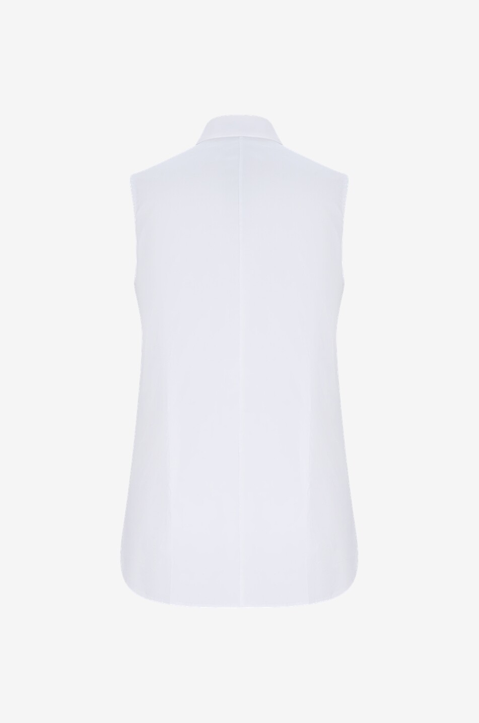 ARTIGIANO Ärmellose Bluse aus Baumwolle Nanda Damen WEISS 2