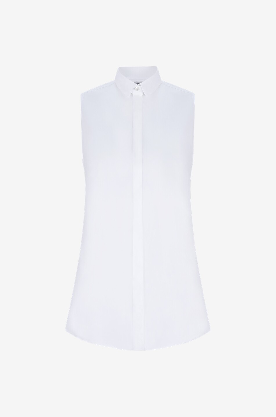 Ärmellose Bluse aus Baumwolle Nanda