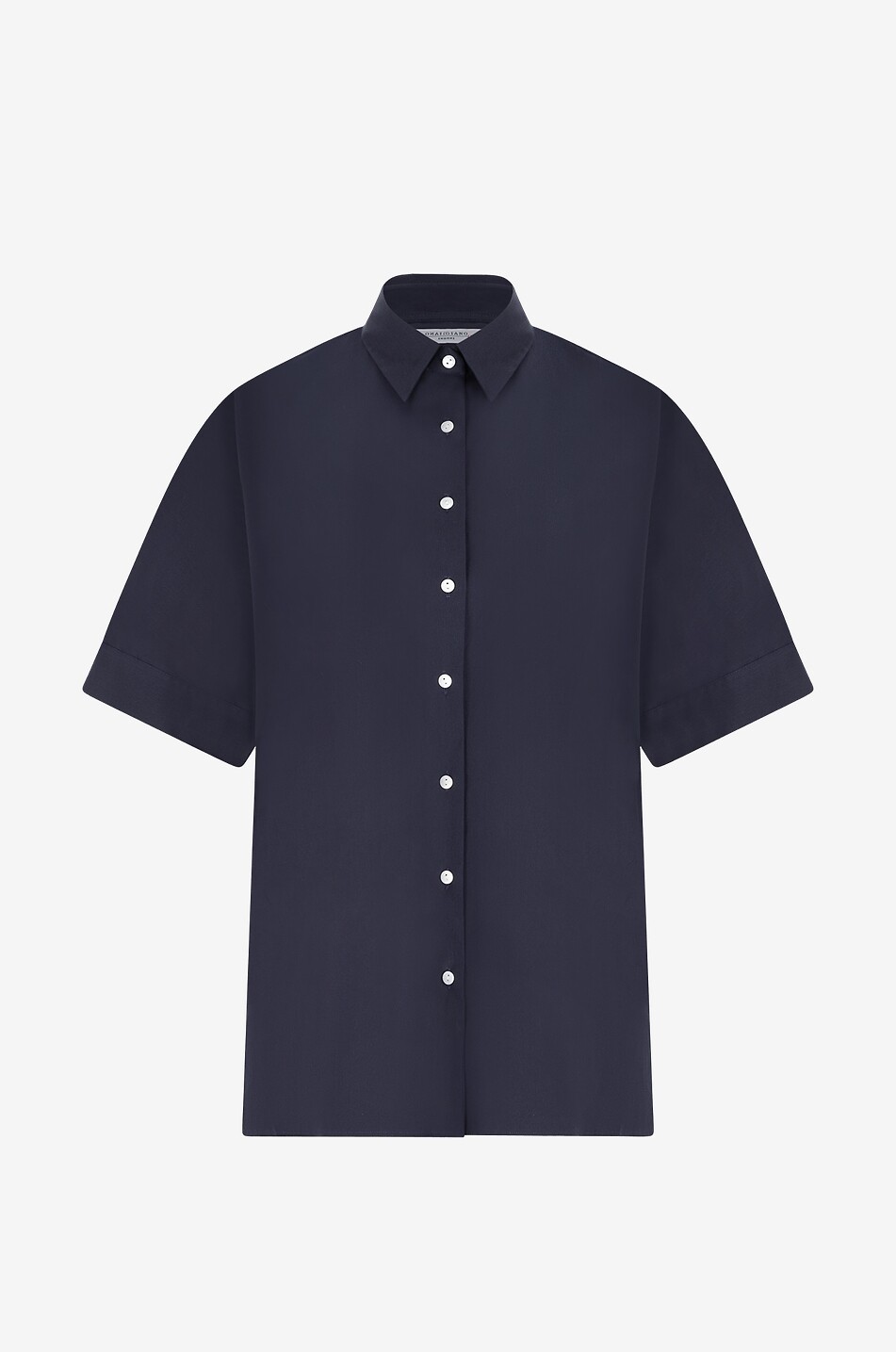 Kurzärmeliges Hemd aus Baumwolle Calla