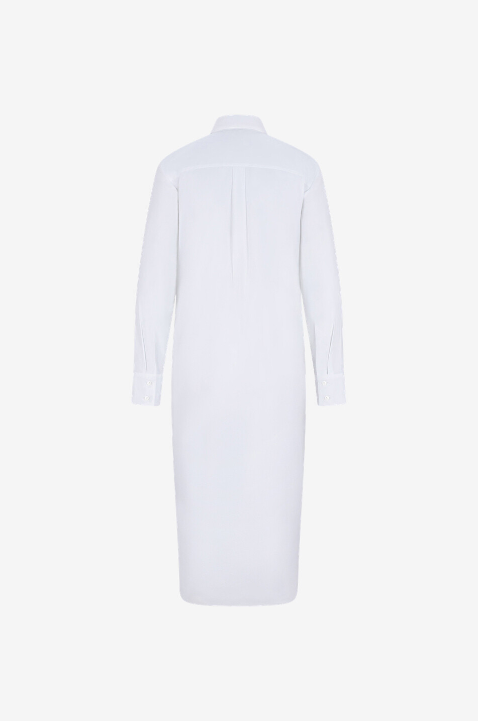 ARTIGIANO Cora cotton midi tunic dress Women WHITE 2