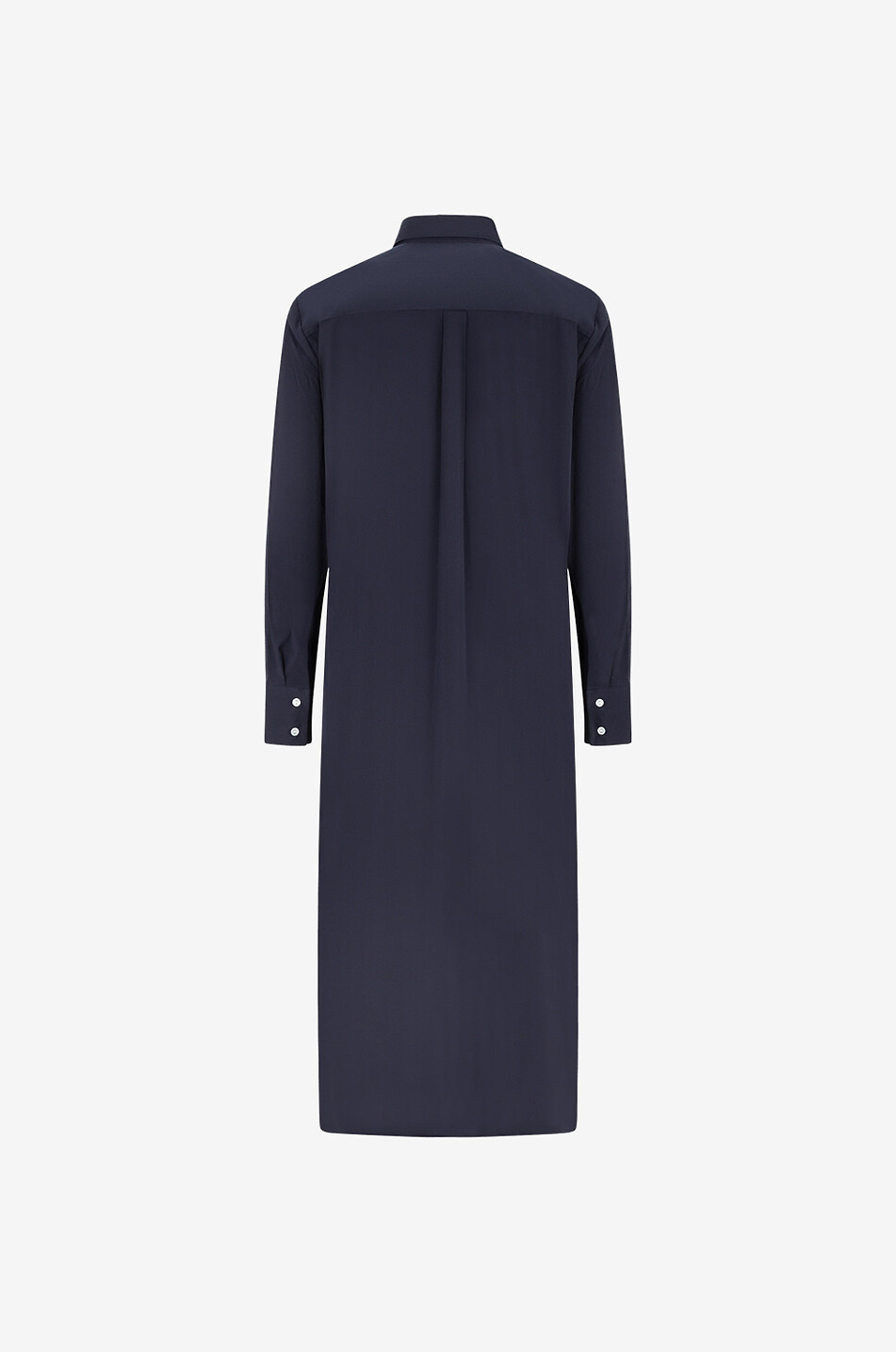 ARTIGIANO Robe tunique midi en coton Cora Femme BLEU FONCE 2