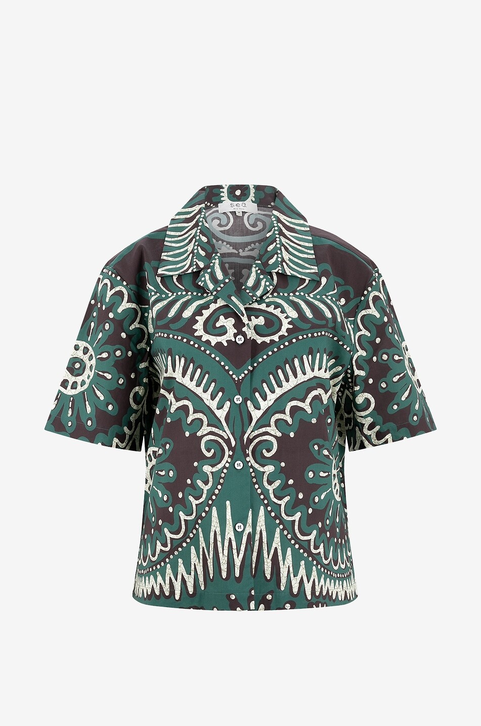 Charlough printed short-sleeved shirt
