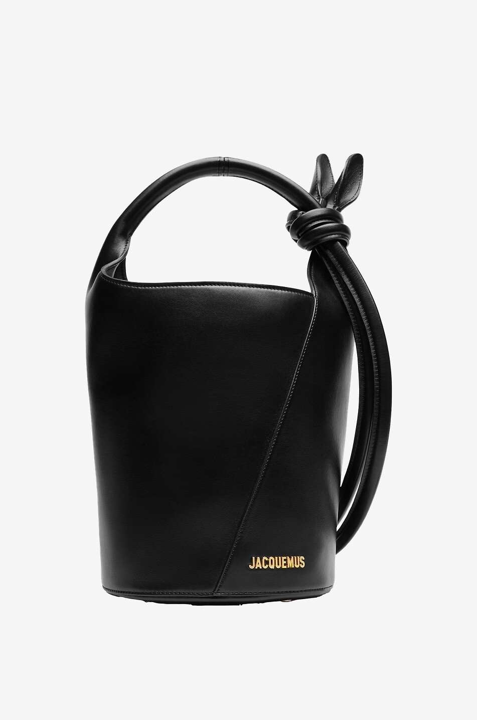 Le Petit Tourni smooth leather mini bucket bag