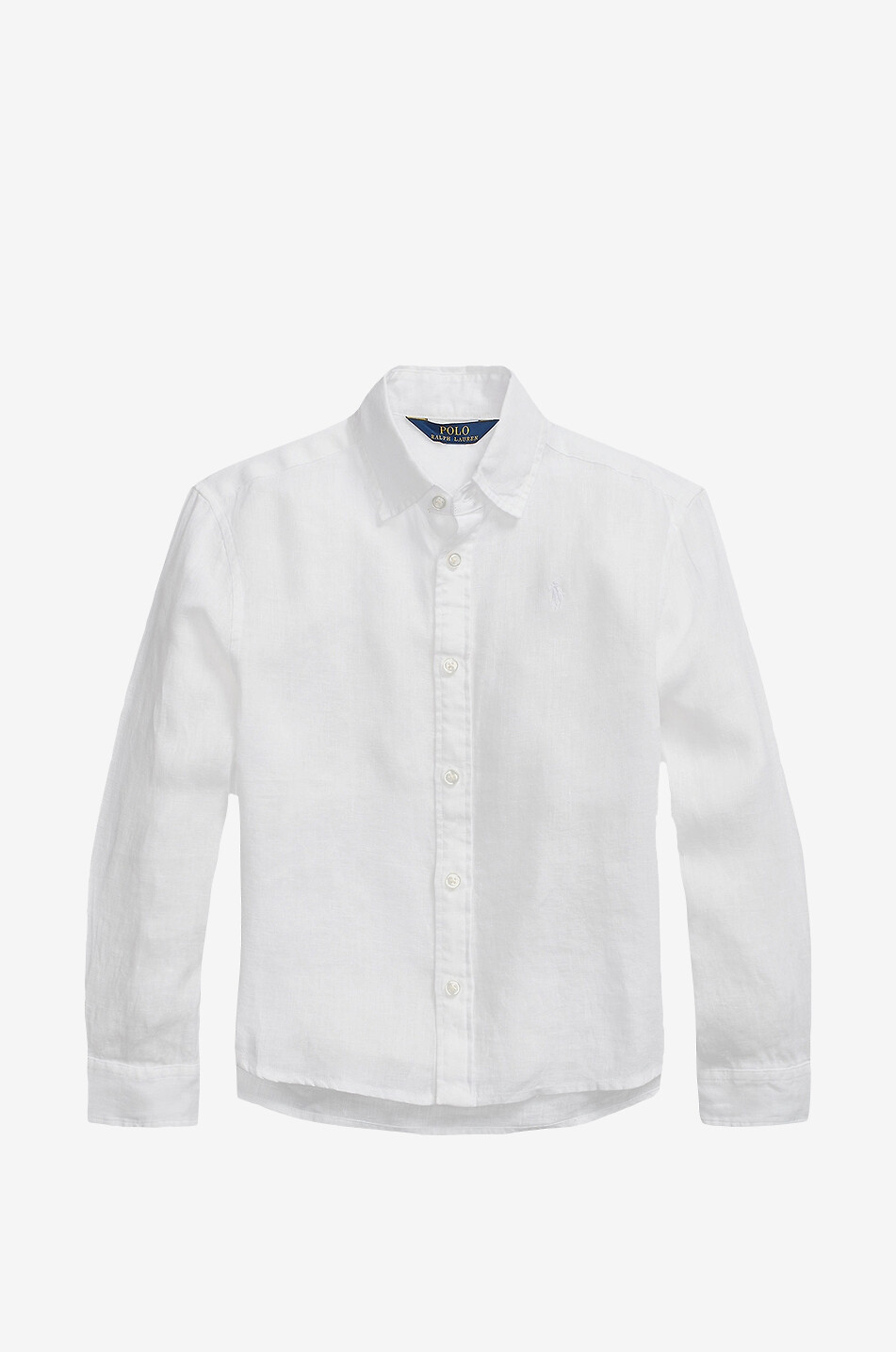 Boxy girl's linen shirt