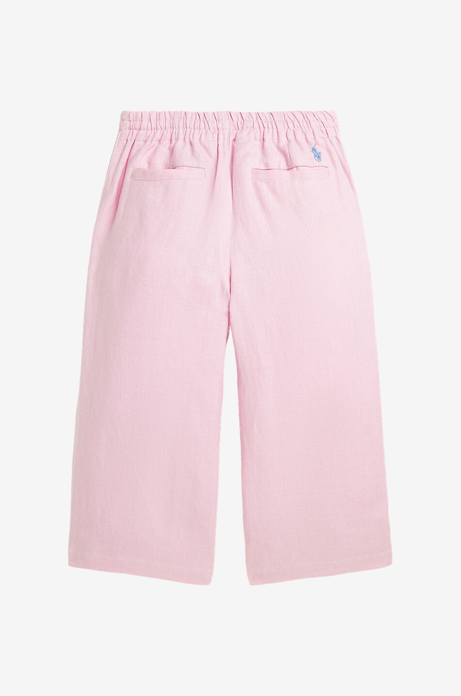 Pantalon large fille en lin