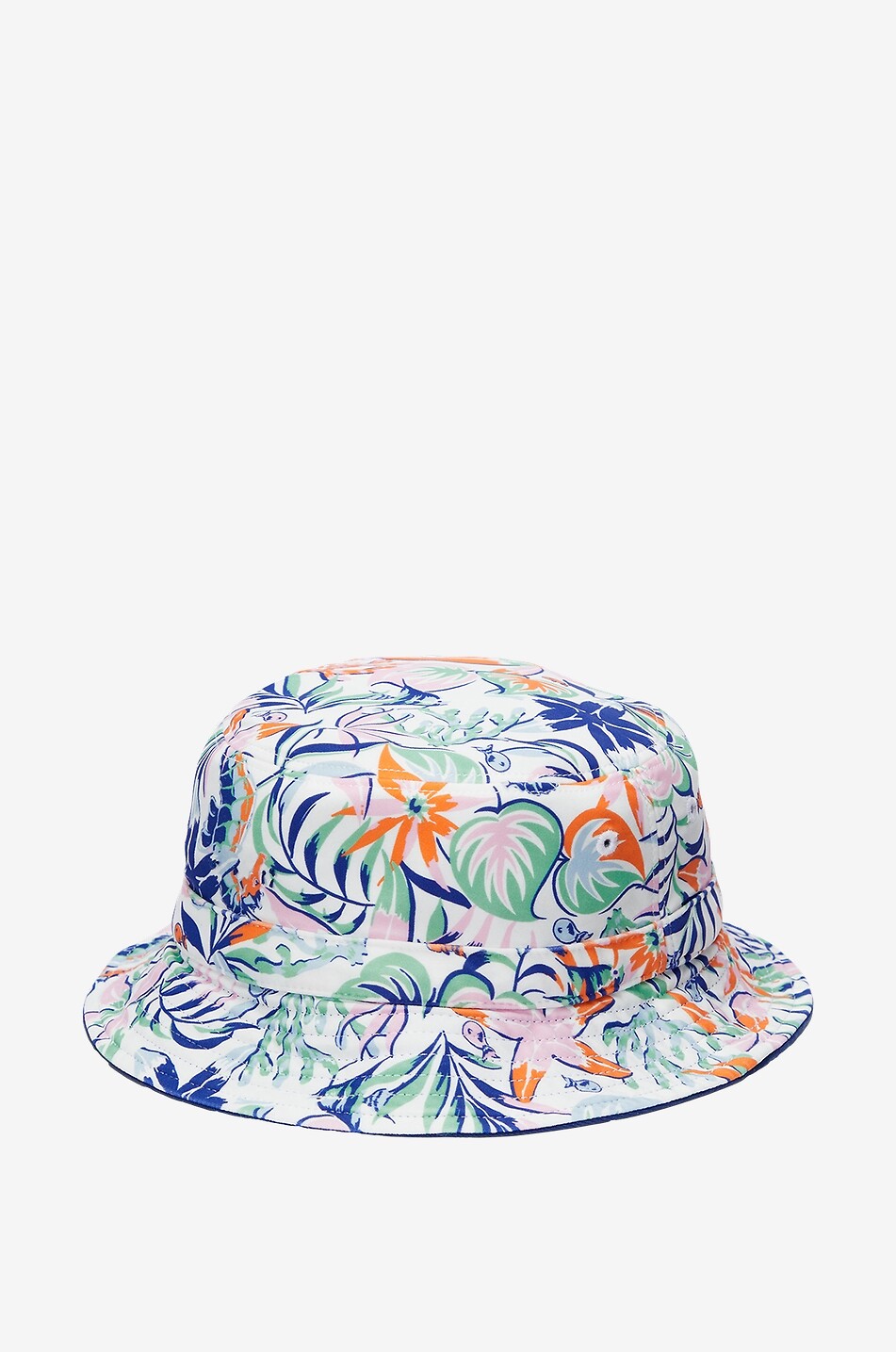 Pony and Tropical Print reversible bucket hat POLO RALPH LAUREN Bongenie Outlet