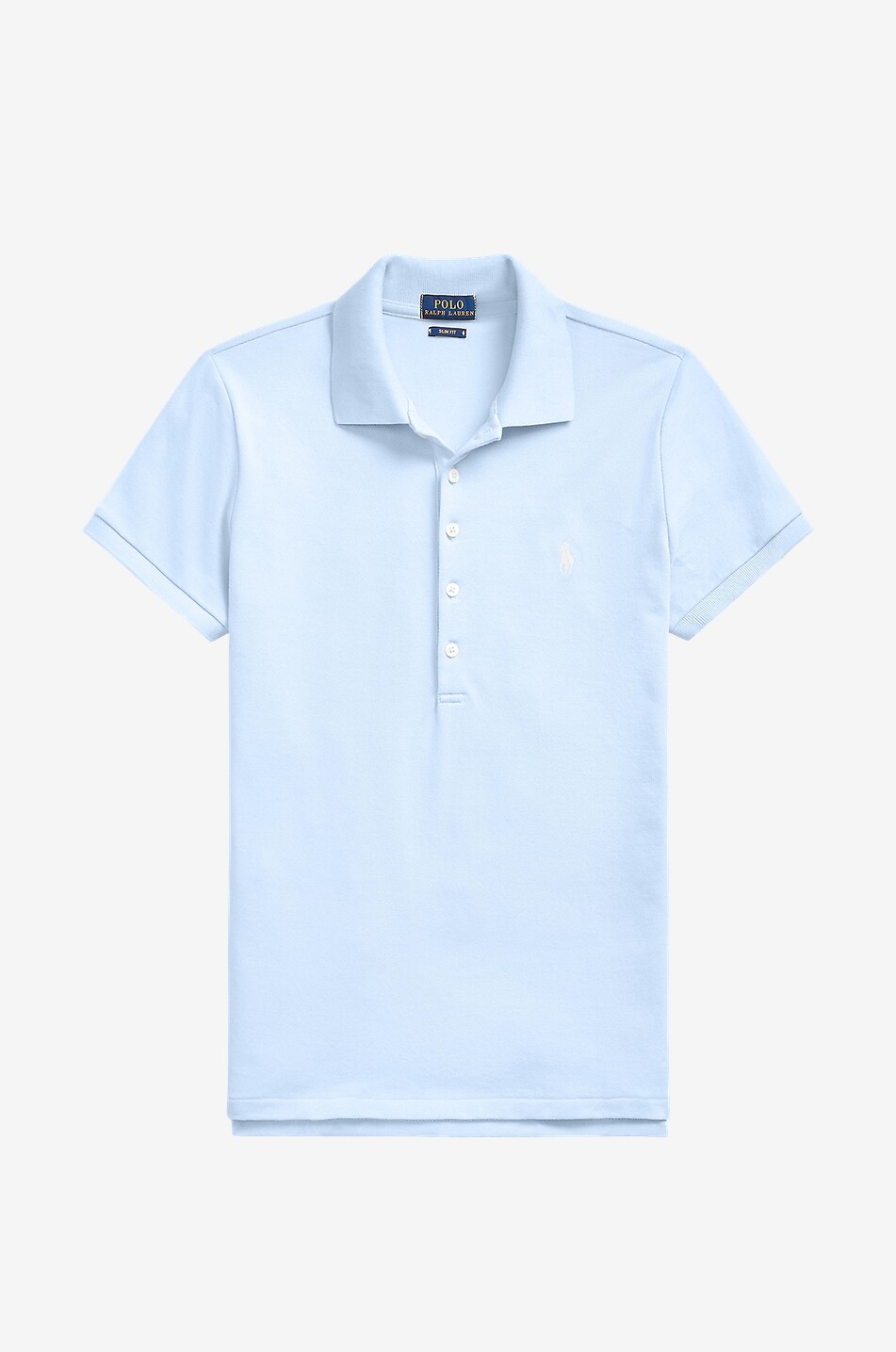 Pony short-sleeved slim-fit polo shirt