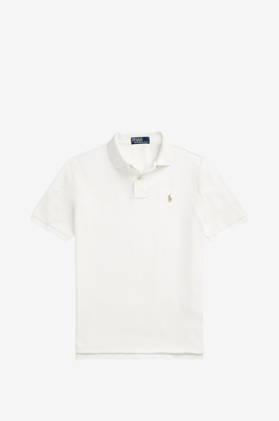 Pony short-sleeved cotton piqué polo shirt