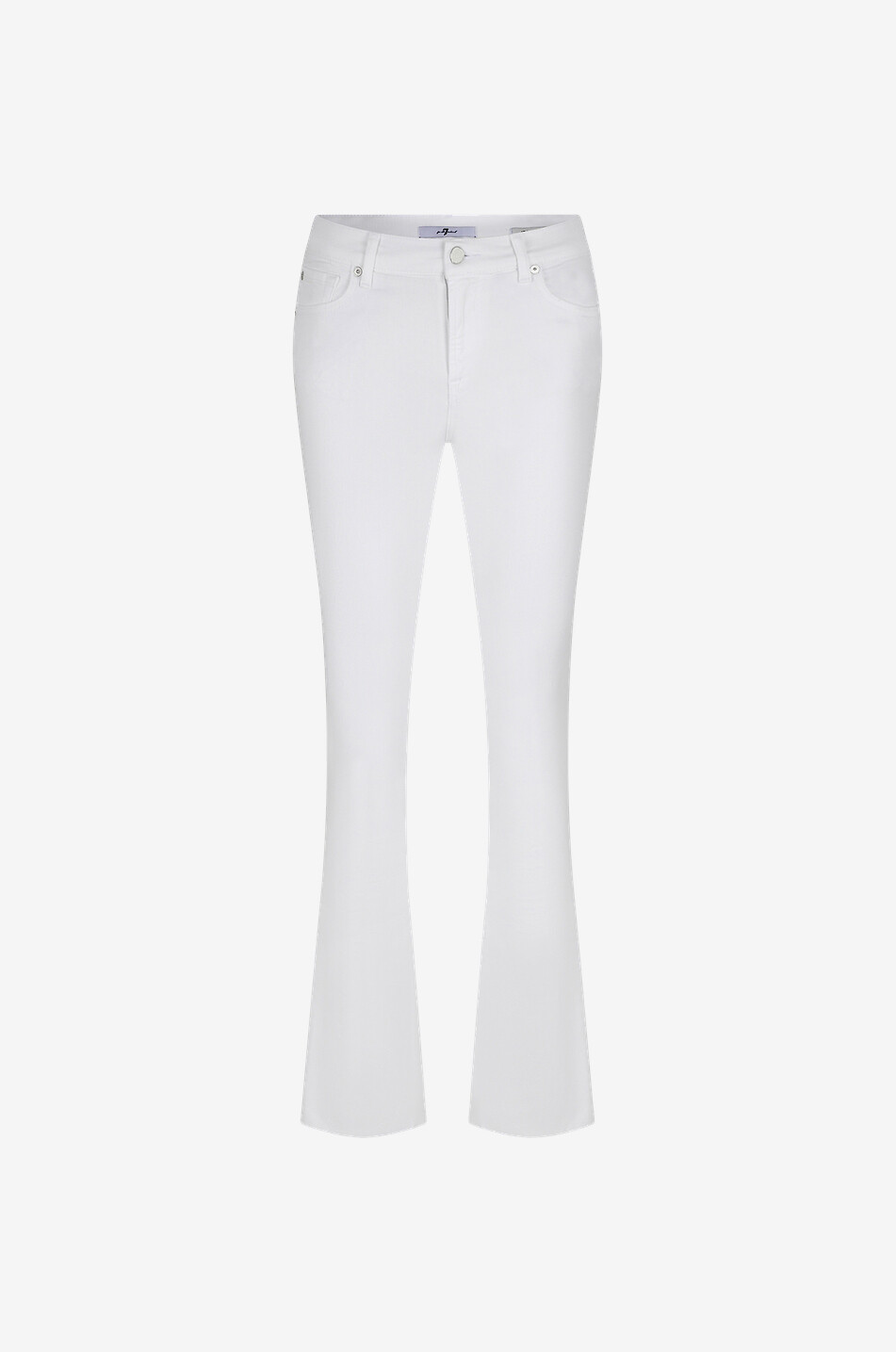 7 FOR ALL MANKIND Jeans mit ausgestelltem Bein aus Baumwolle Bootcut Tailorless Damen WEISS 1