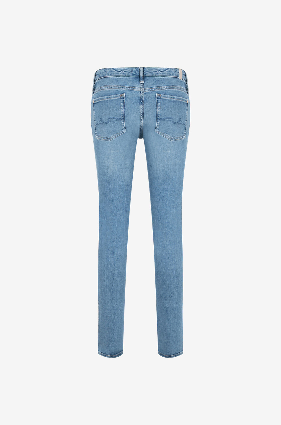 7 FOR ALL MANKIND Pyper Slim Illusion Intro cotton skinny jeans Women LIGHT BLUE 2