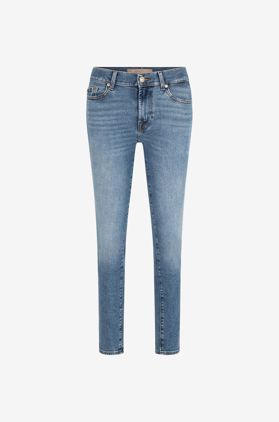 Ausgewaschene Slim-Fit-Jeans Roxanne Luxe Vintage Love Soul