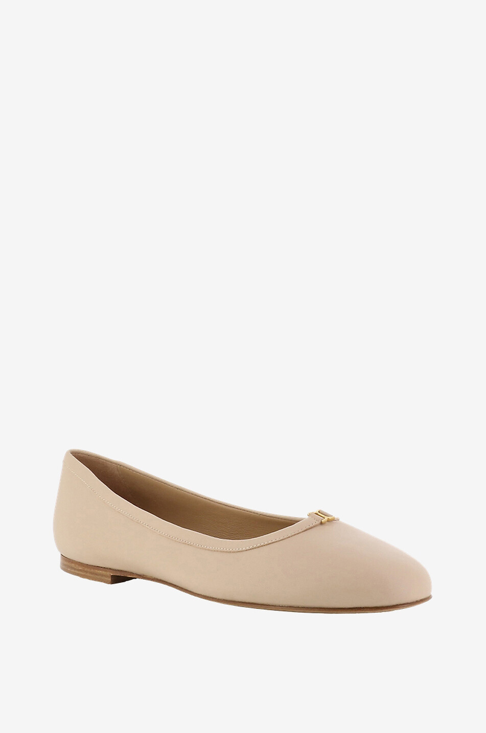 CHLOE Ballerines en cuir nappa Marcie Femme BEIGE 1