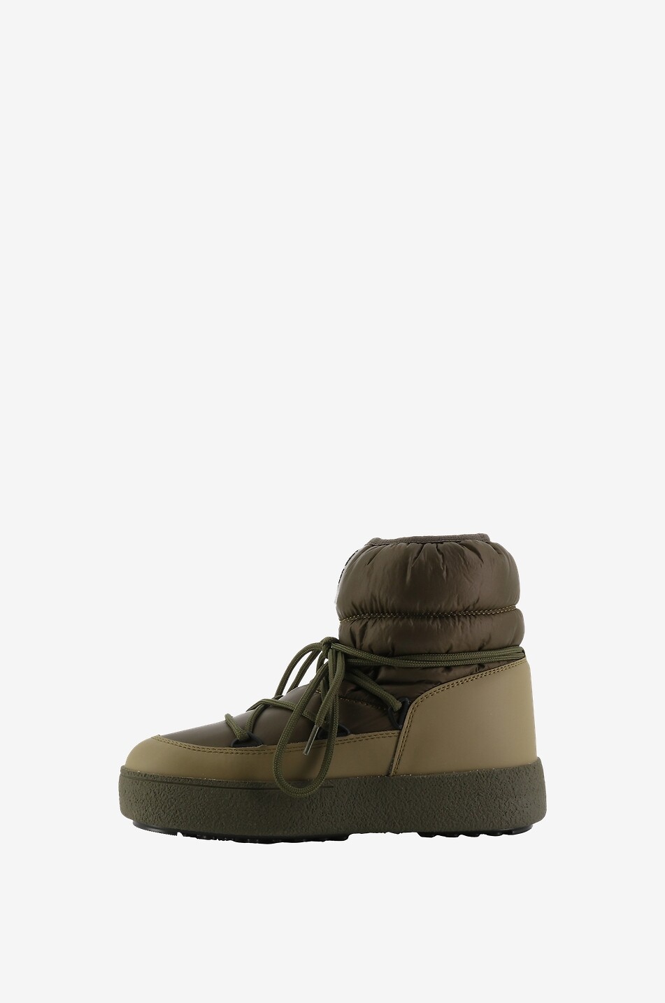 MOON BOOT Bottines chaudes matelassées MB Ltrack Low Nylon Femme KAKI 3