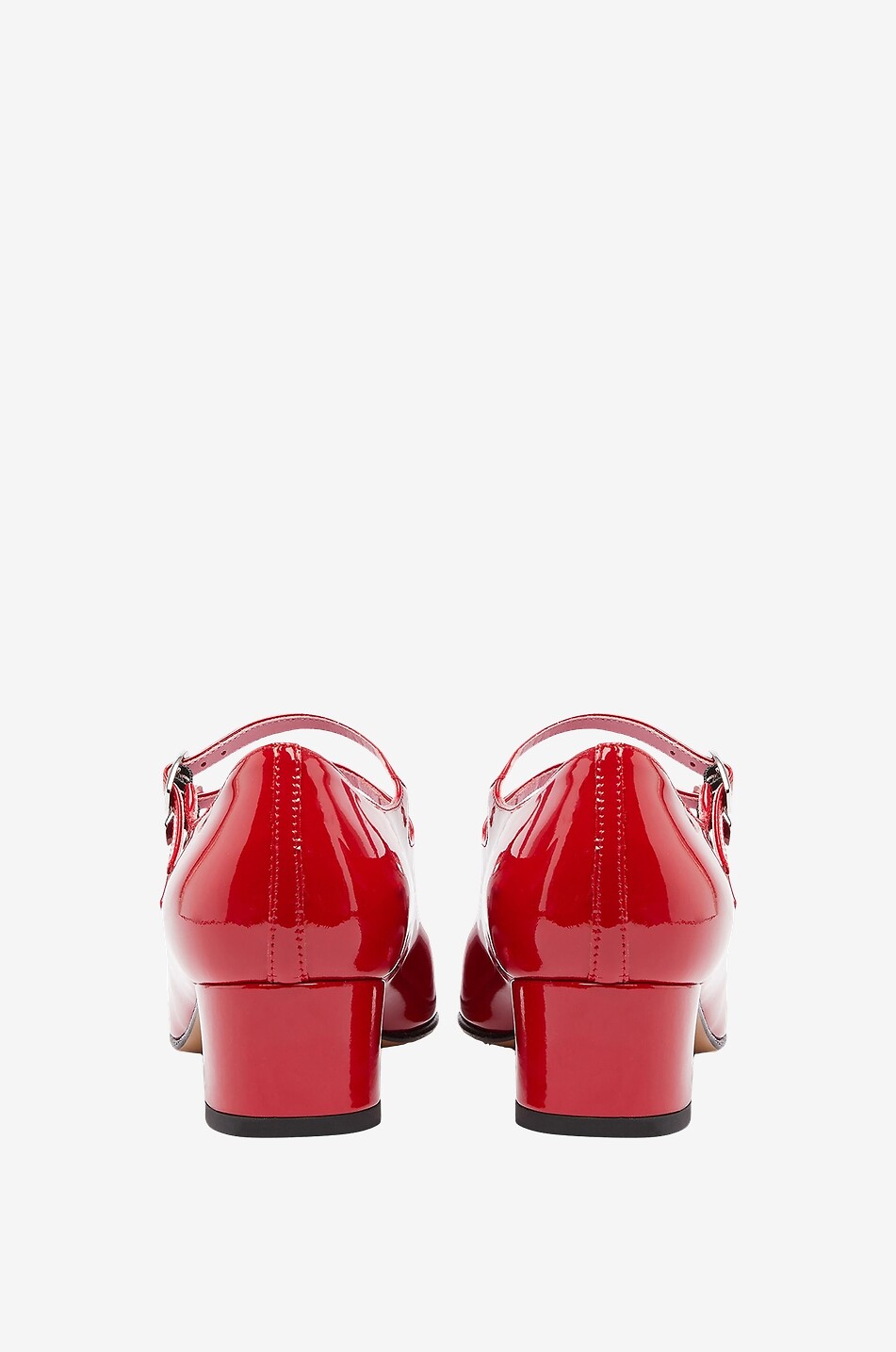 CAREL Kina 45 patent leather mary-janes Women RED 5
