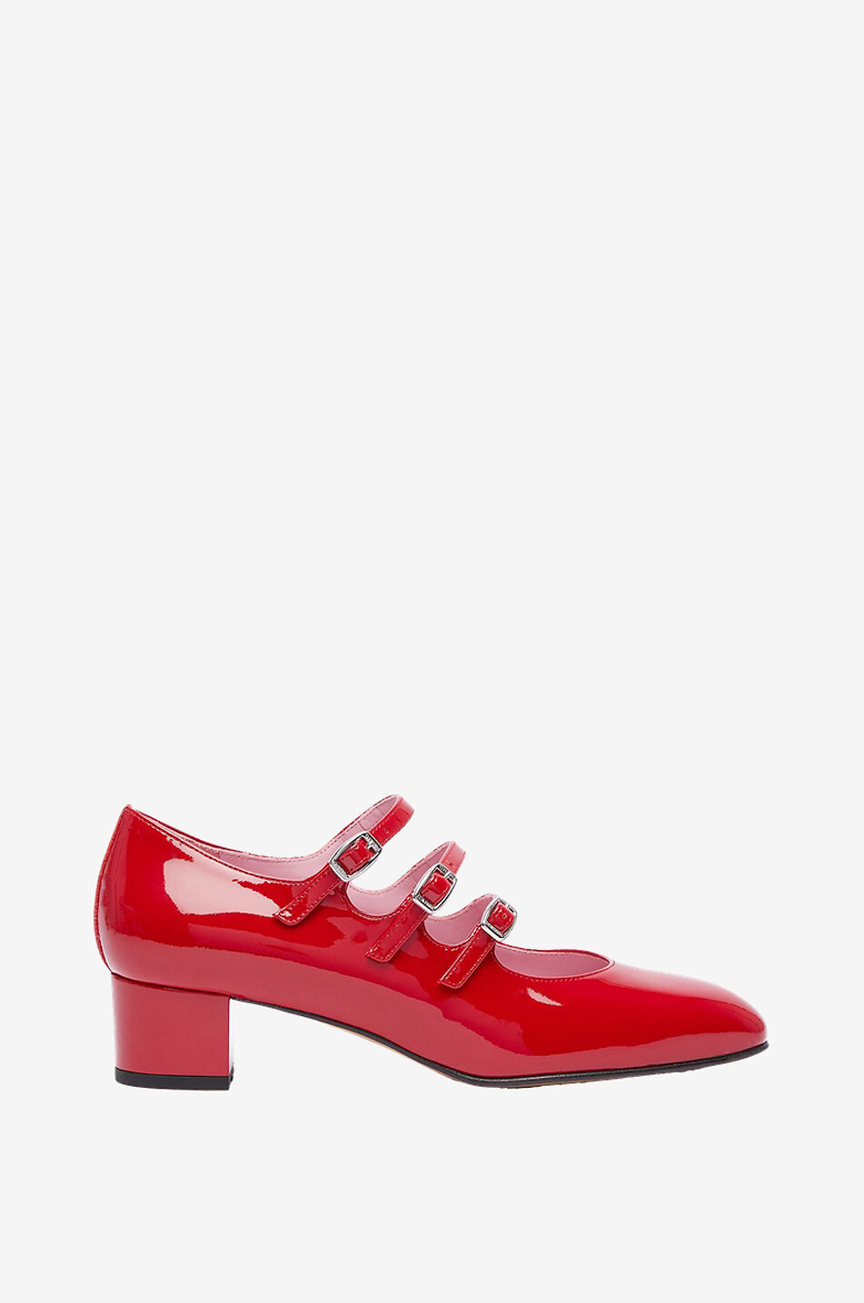CAREL Kina 45 patent leather mary-janes Women RED 1