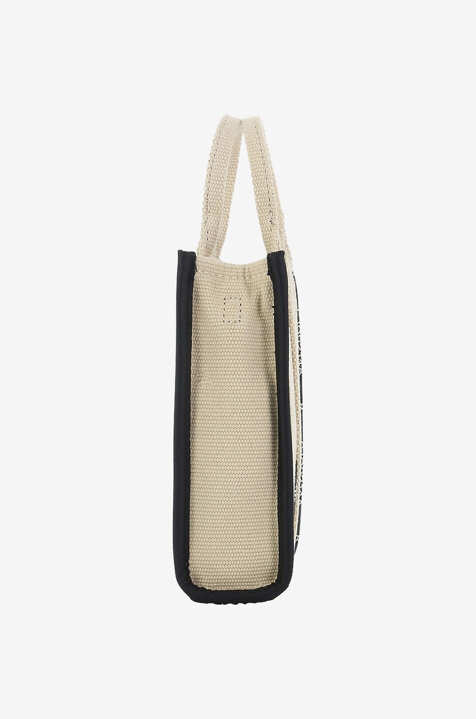 MARC JACOBS The Jacquard Mini Totebag canvas handbag Women Light beige 6