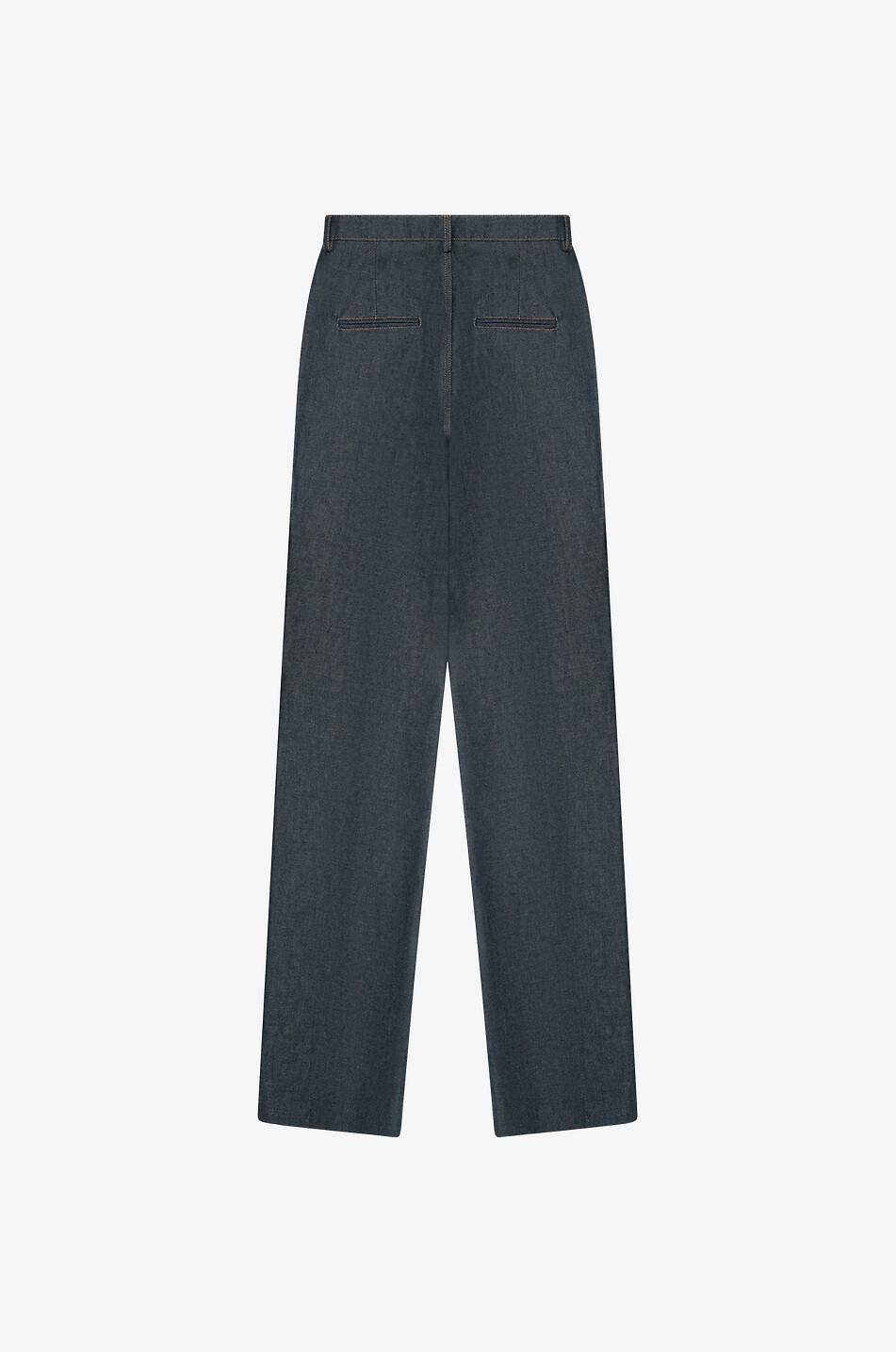 SAINT LAURENT PARIS High-rise bootcut jeans Women MEDIUM BLUE 2