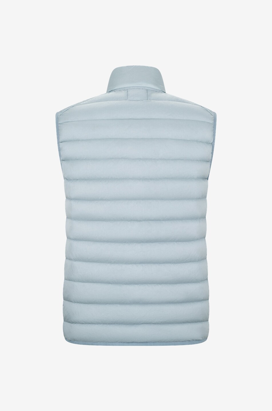 STONE ISLAND Steppweste mit Stehkragen 5G0524 Loom Woven Chambers R-Nylon Down-TC Herren BLAU 2