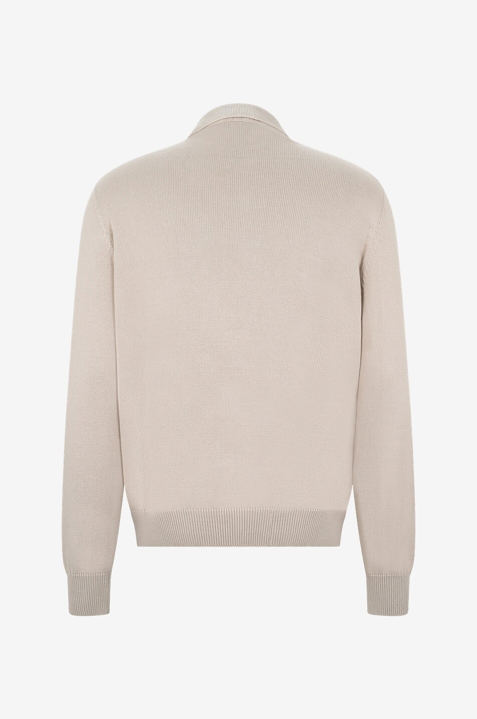 BRUNELLO CUCINELLI Suede and knit bomber jacket Men Light beige 2