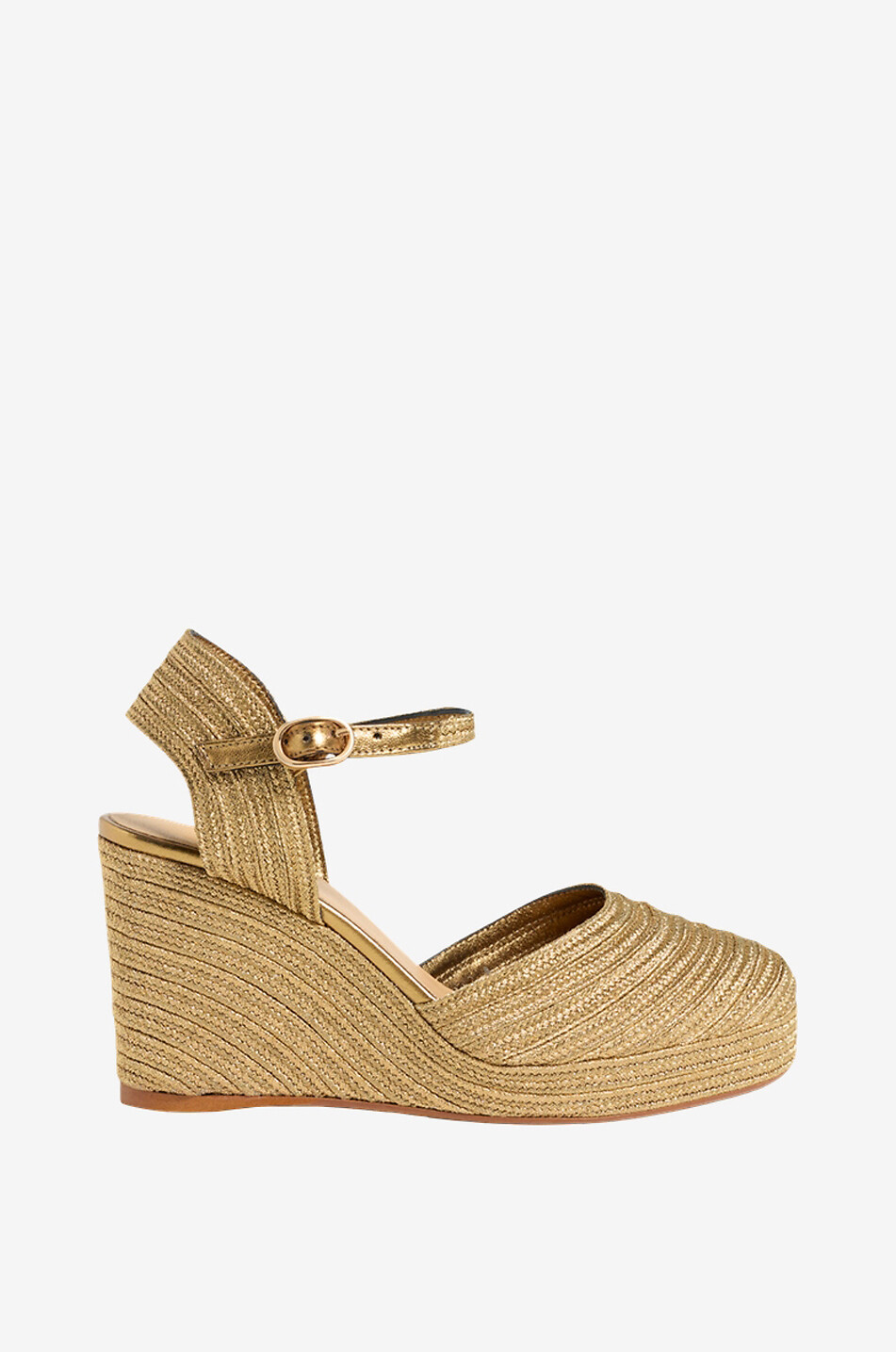 Geflochtene Keilespadrilles Carolyn 75