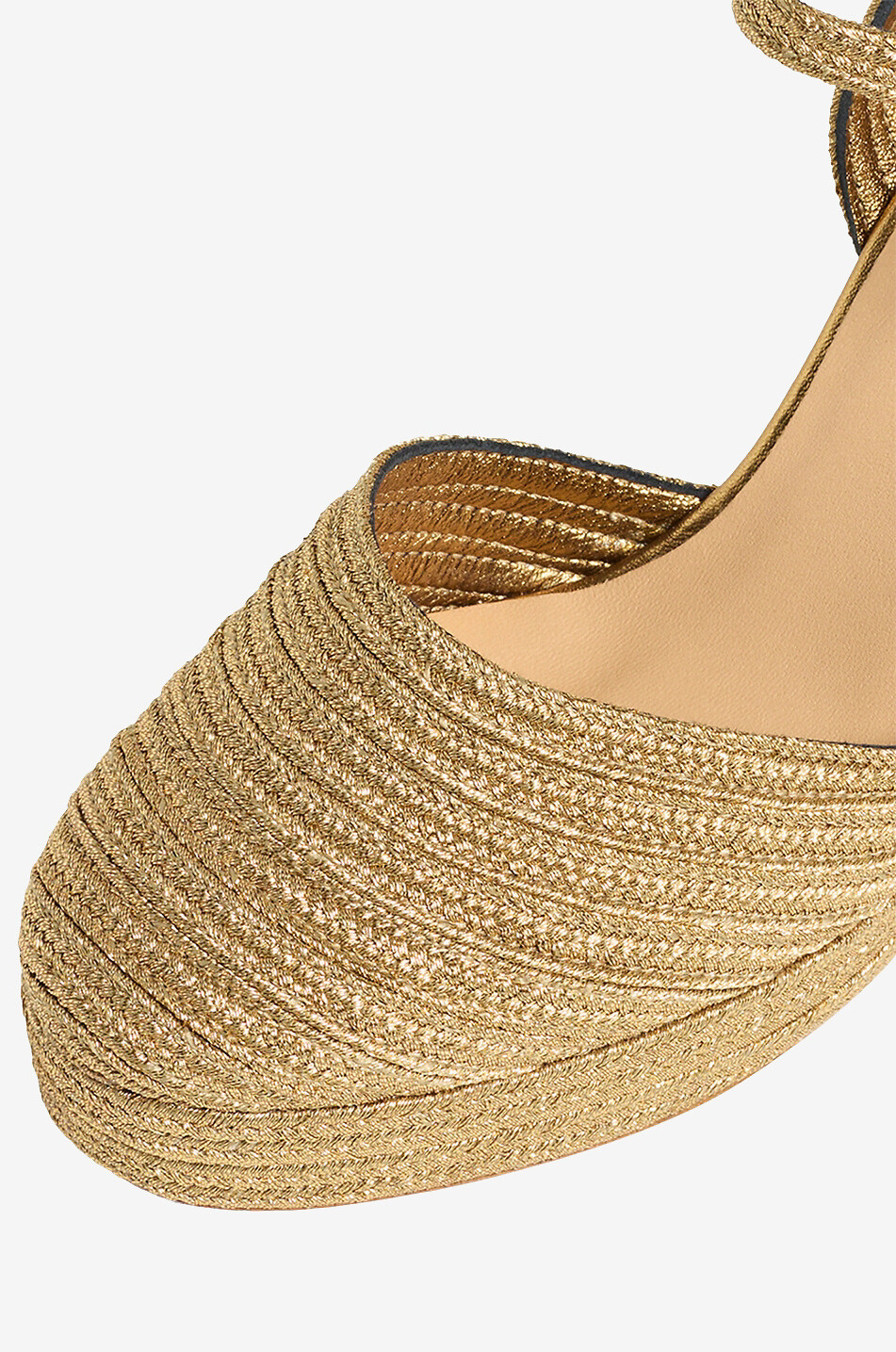 Espadrilles compensées tressées Carolyn 95