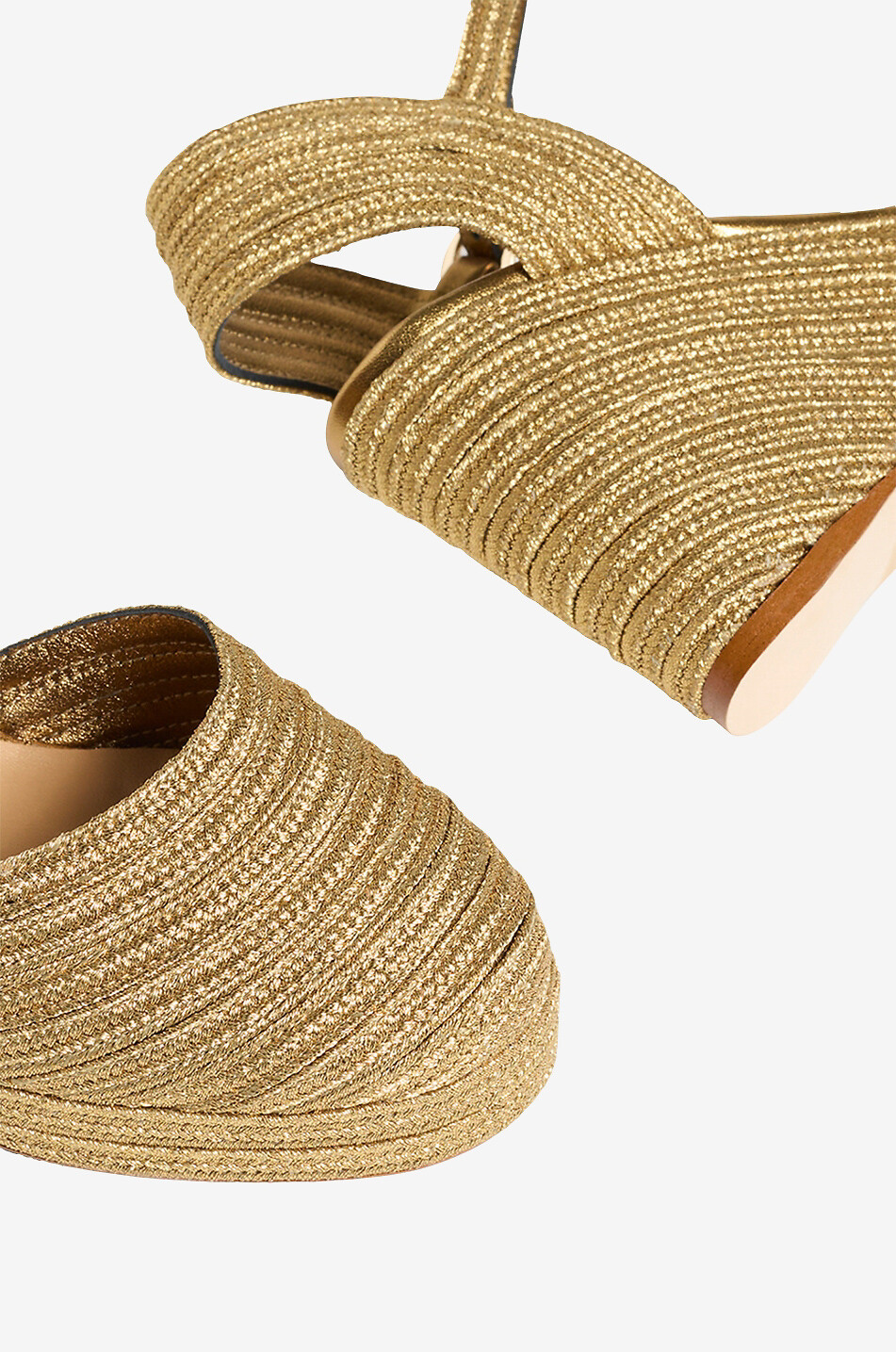 Espadrilles compensées tressées Carolyn 95