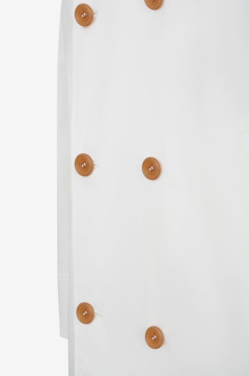 BRUNELLO CUCINELLI Veste caban en gabardine légère Homme BLANC CASSE 4