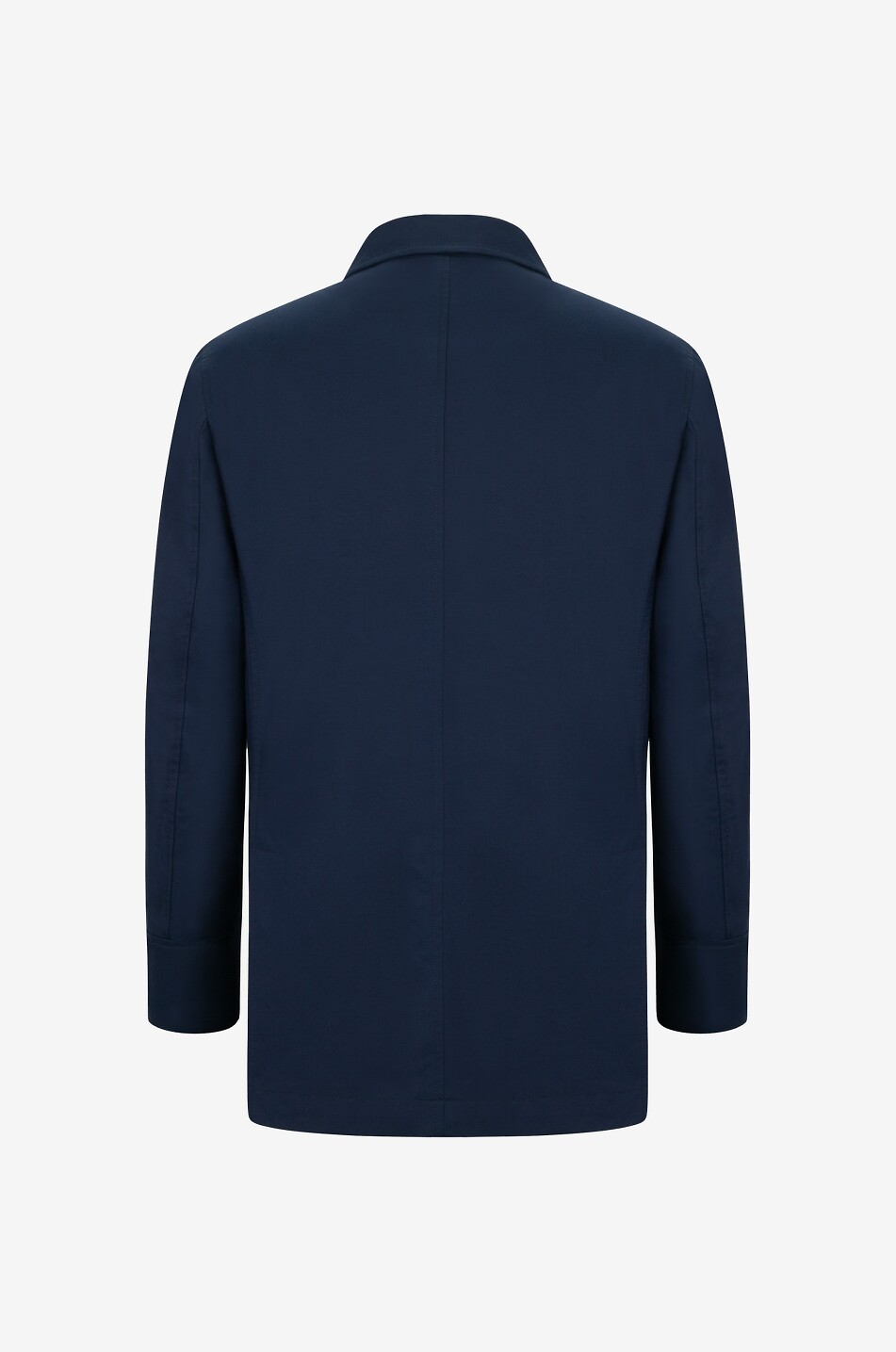 BRUNELLO CUCINELLI Leichte Cabanjacke aus Gabardine Herren DUNKELBLAU 2