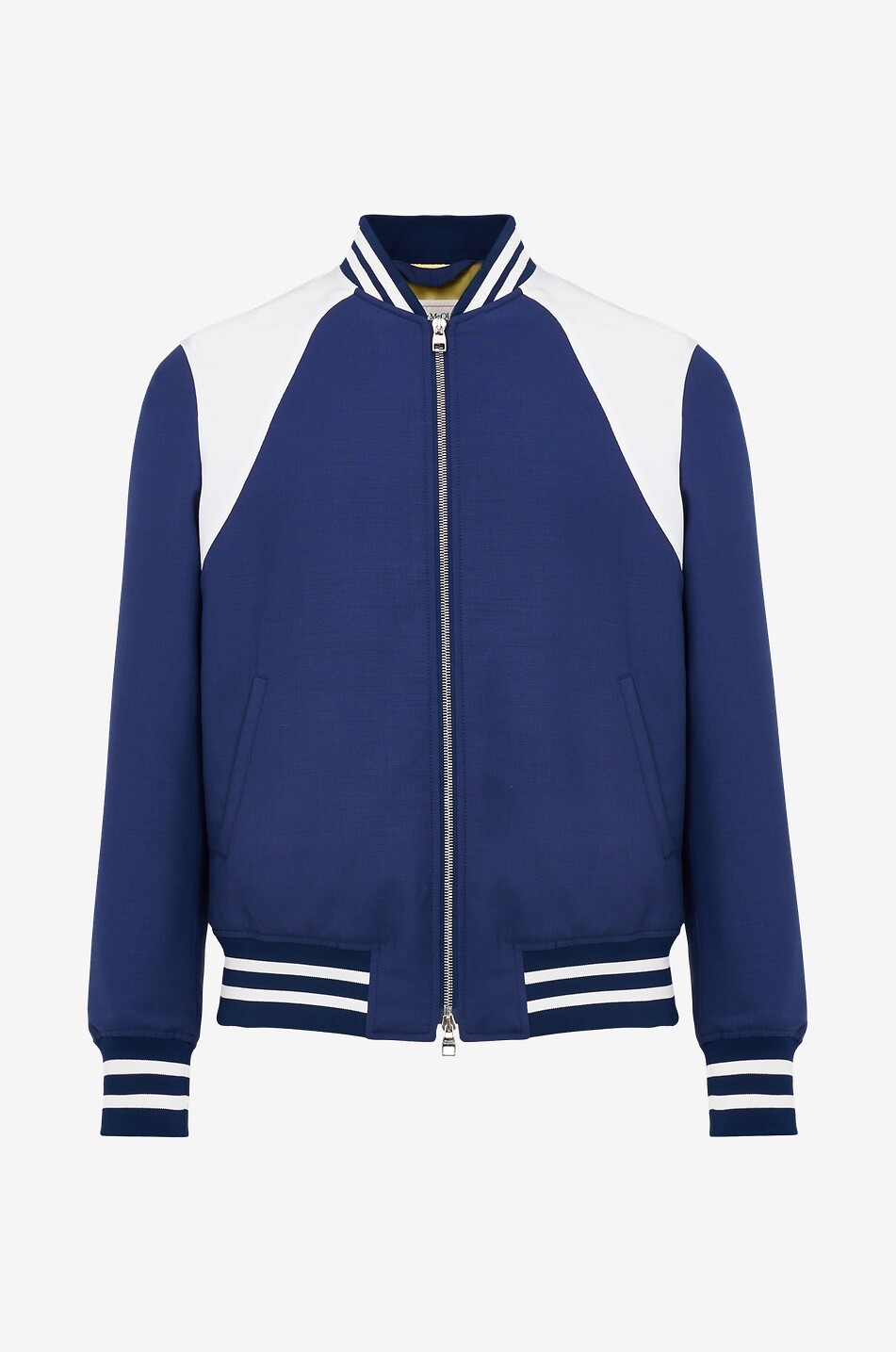 College-Jacke aus Wolle Harness