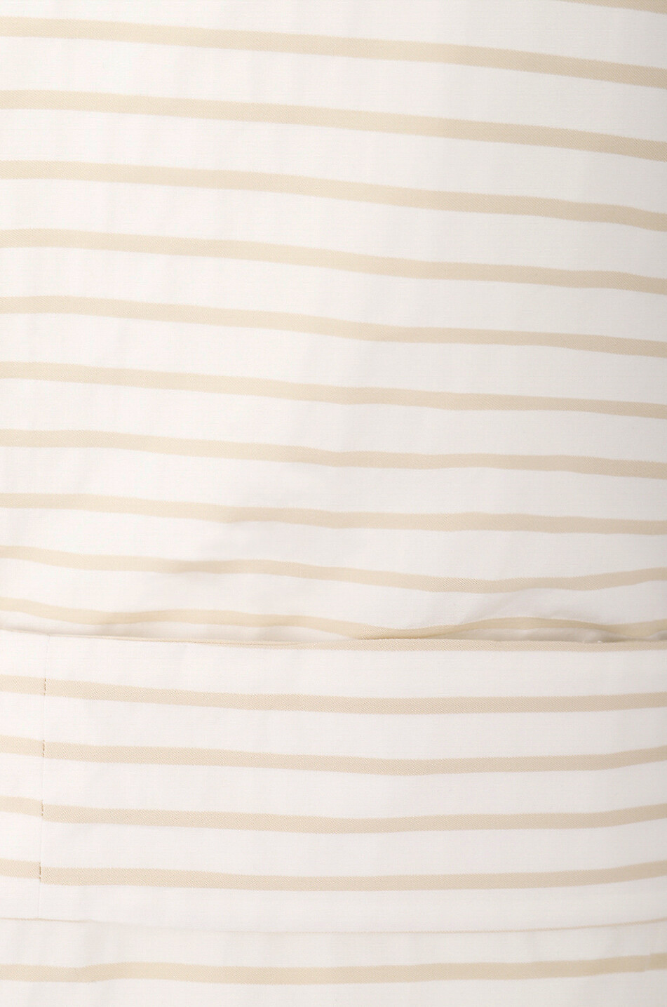 Chemise rayée en popeline à ceinture