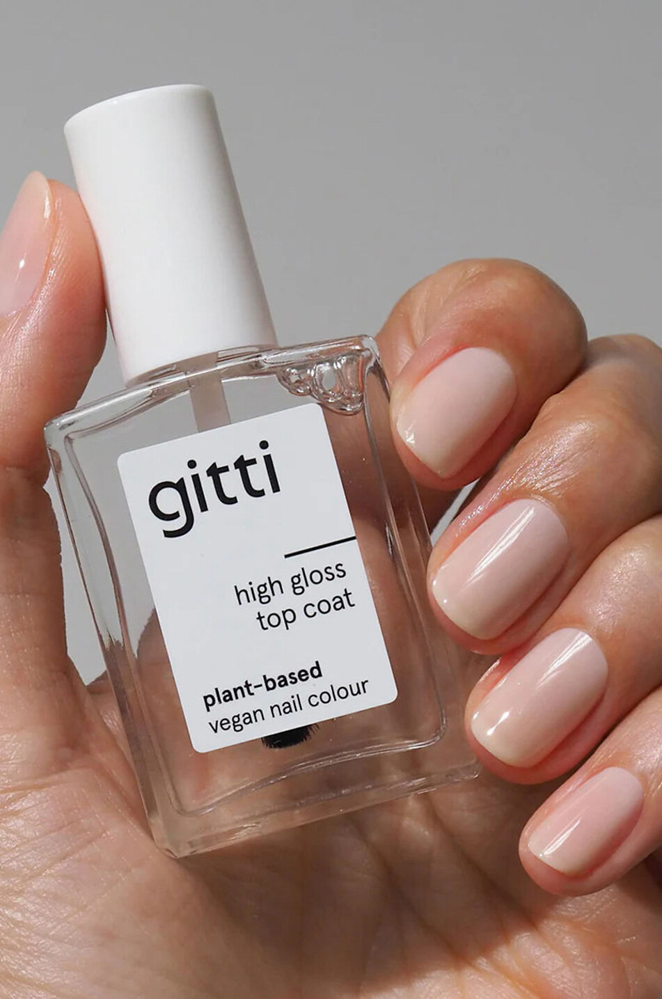 GITTI High Gloss plant-based top coat Women Colourless 2