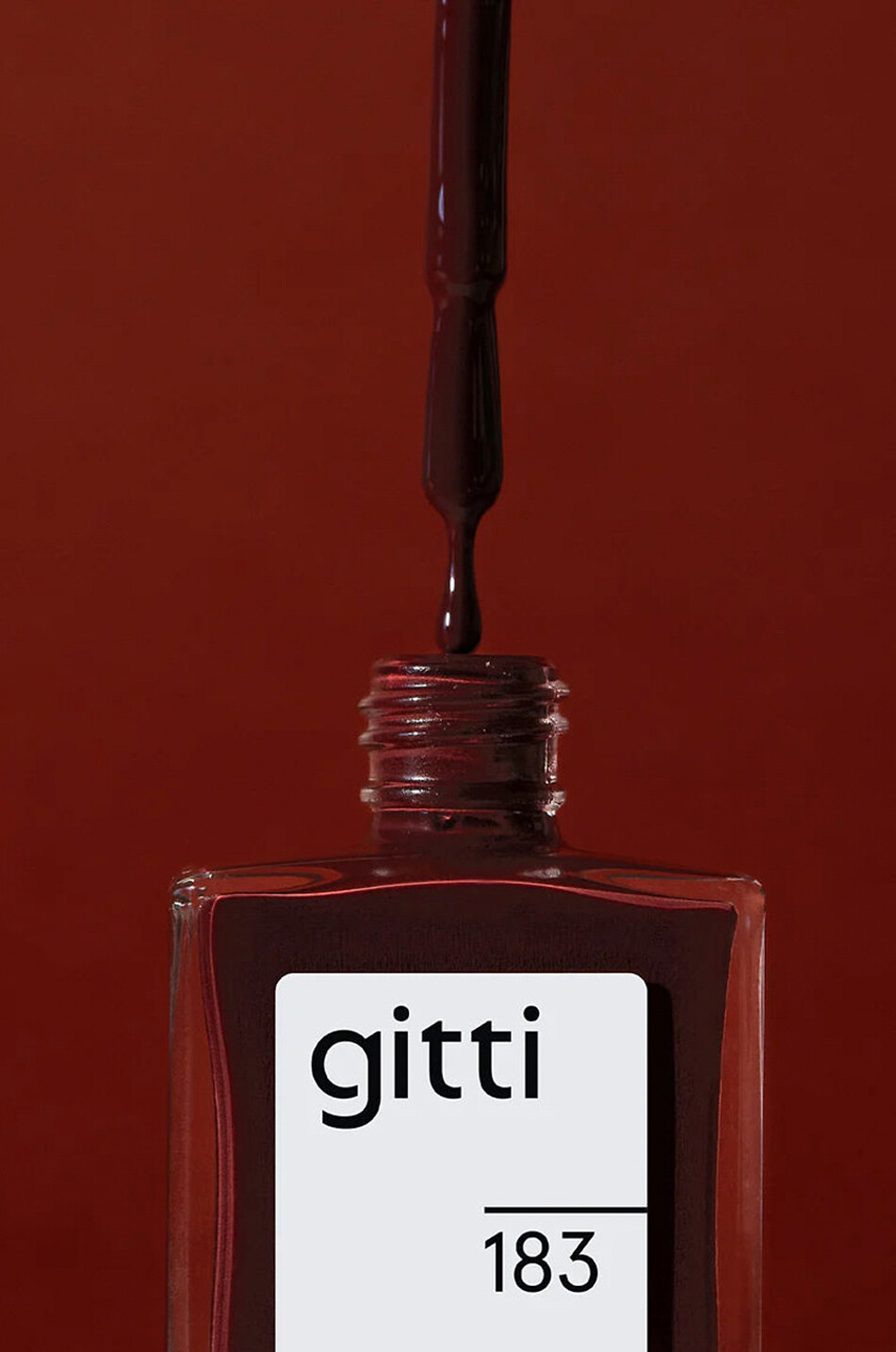 GITTI no. 183 plant-based nail polish Women Colourless 4