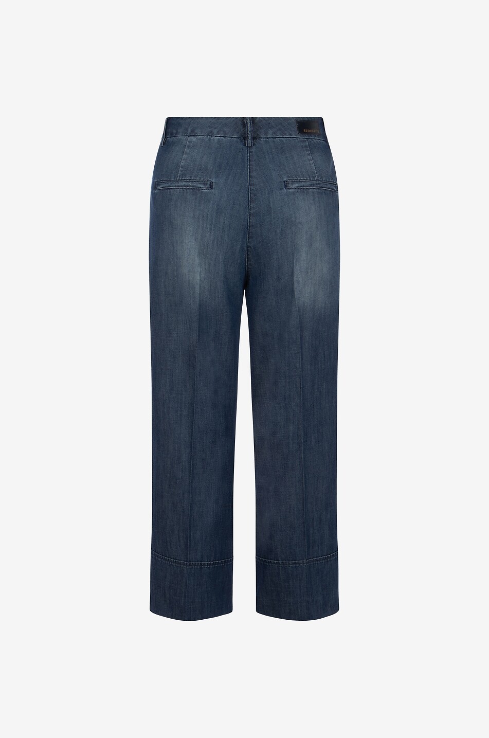 SEDUCTIVE Ausgewaschene Jeans mit geradem Bein Mia Damen DUNKELBLAU 2