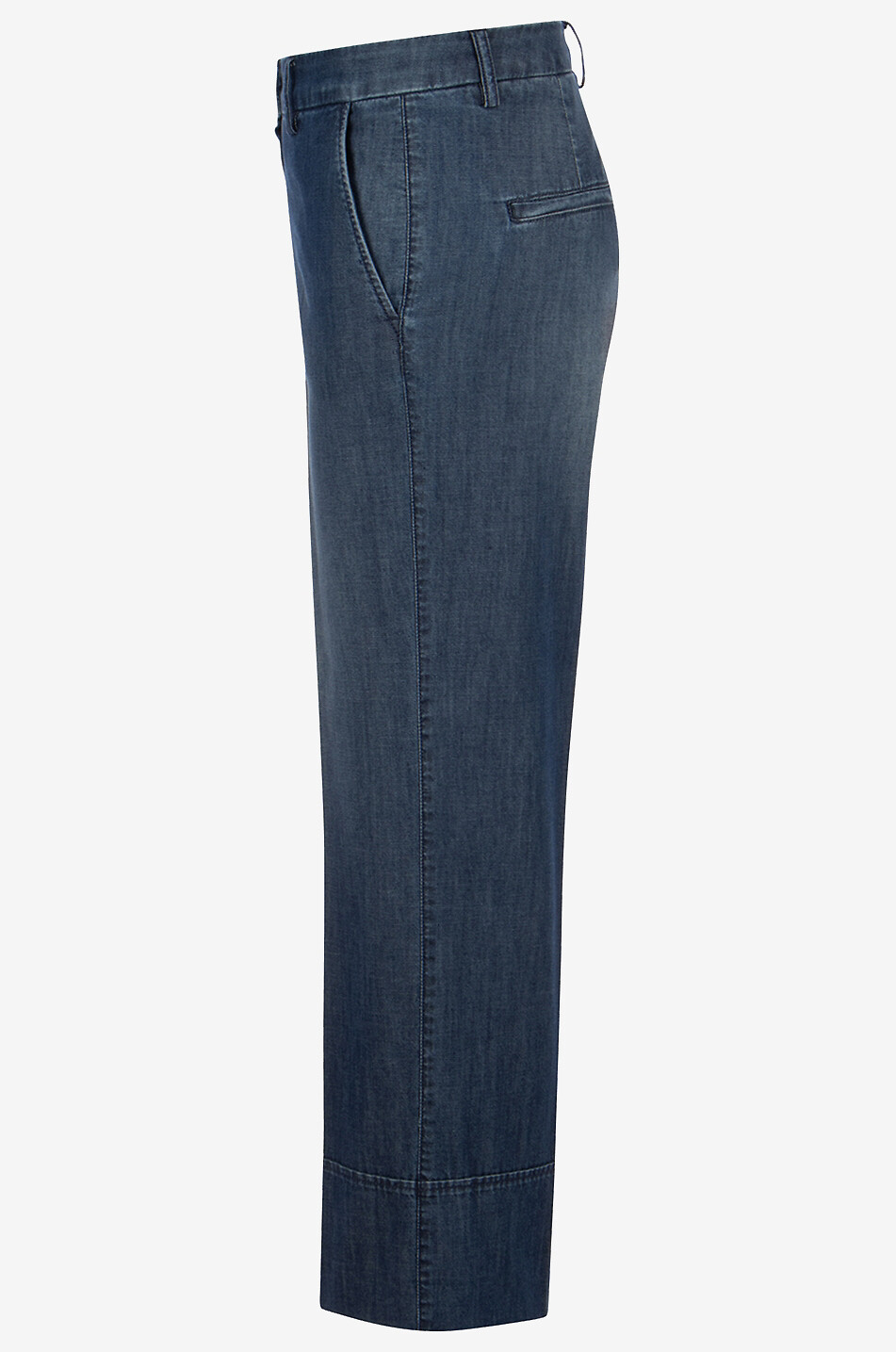 SEDUCTIVE Ausgewaschene Jeans mit geradem Bein Mia Damen DUNKELBLAU 3