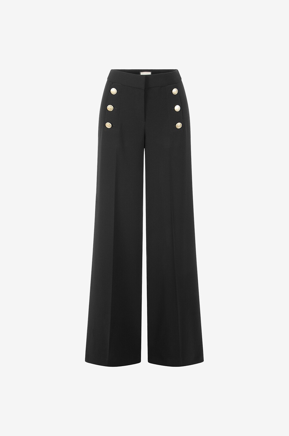 Ausgestellte Hose aus Twill Bridget