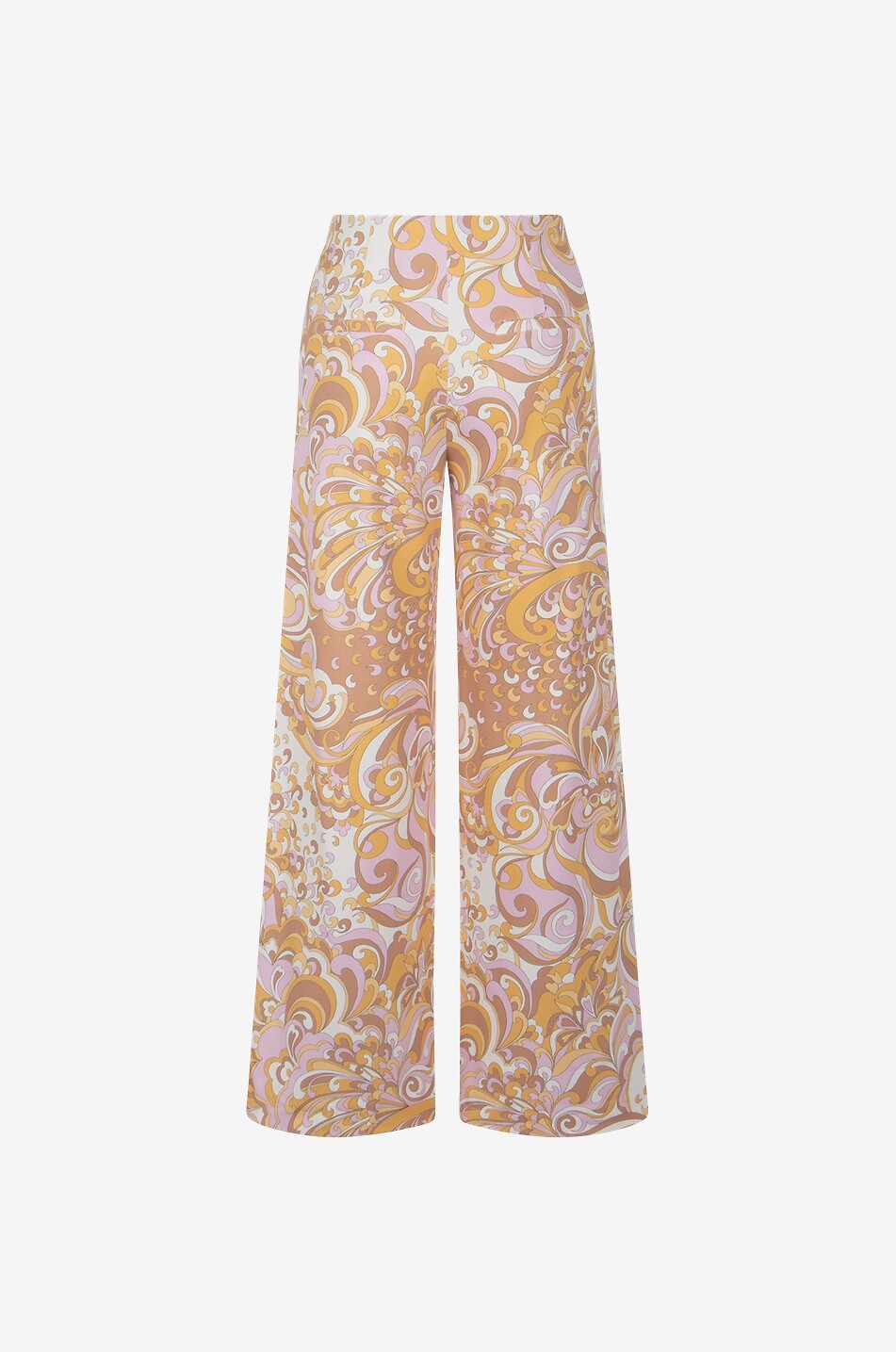 SEDUCTIVE Kimberly '70s print adorned wide-leg trousers Women MULTI COLOURED 2