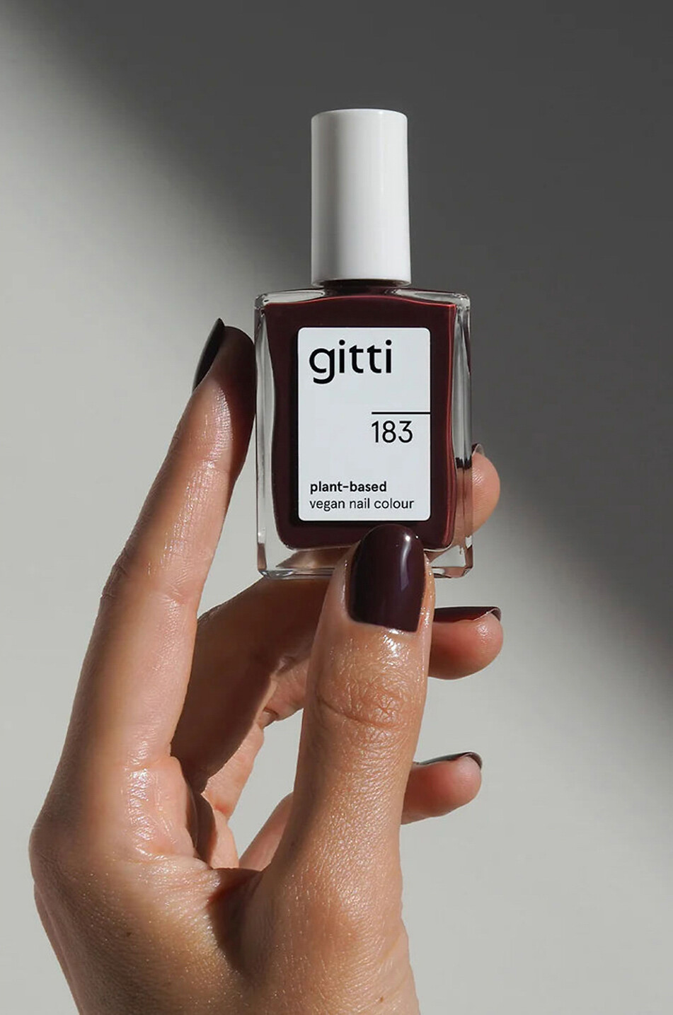 GITTI no. 183 plant-based nail polish Women Colourless 6
