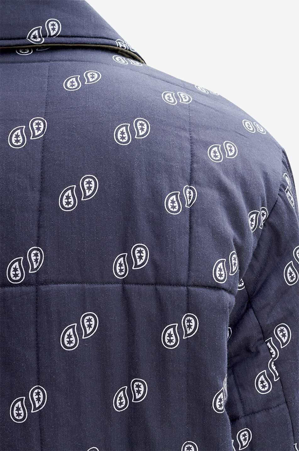 A.P.C. Blouson matelassé réversible en coton Lenny Femme BLEU FONCE 5