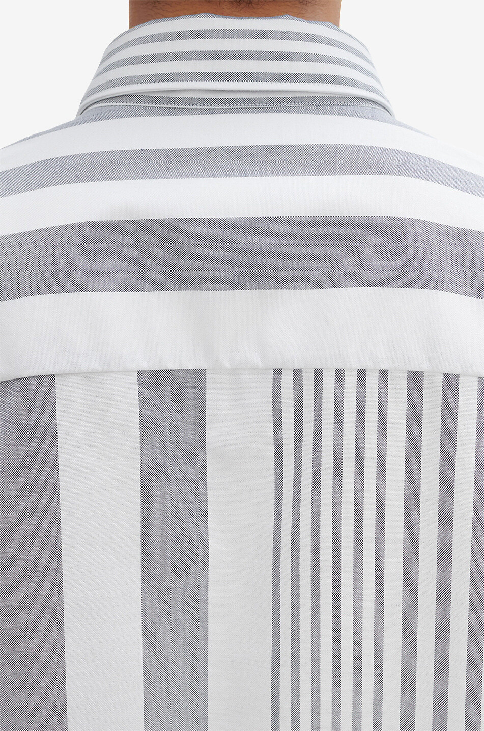 A.P.C. Gestreiftes Canvas-Hemd Mateo Herren BLAU 5